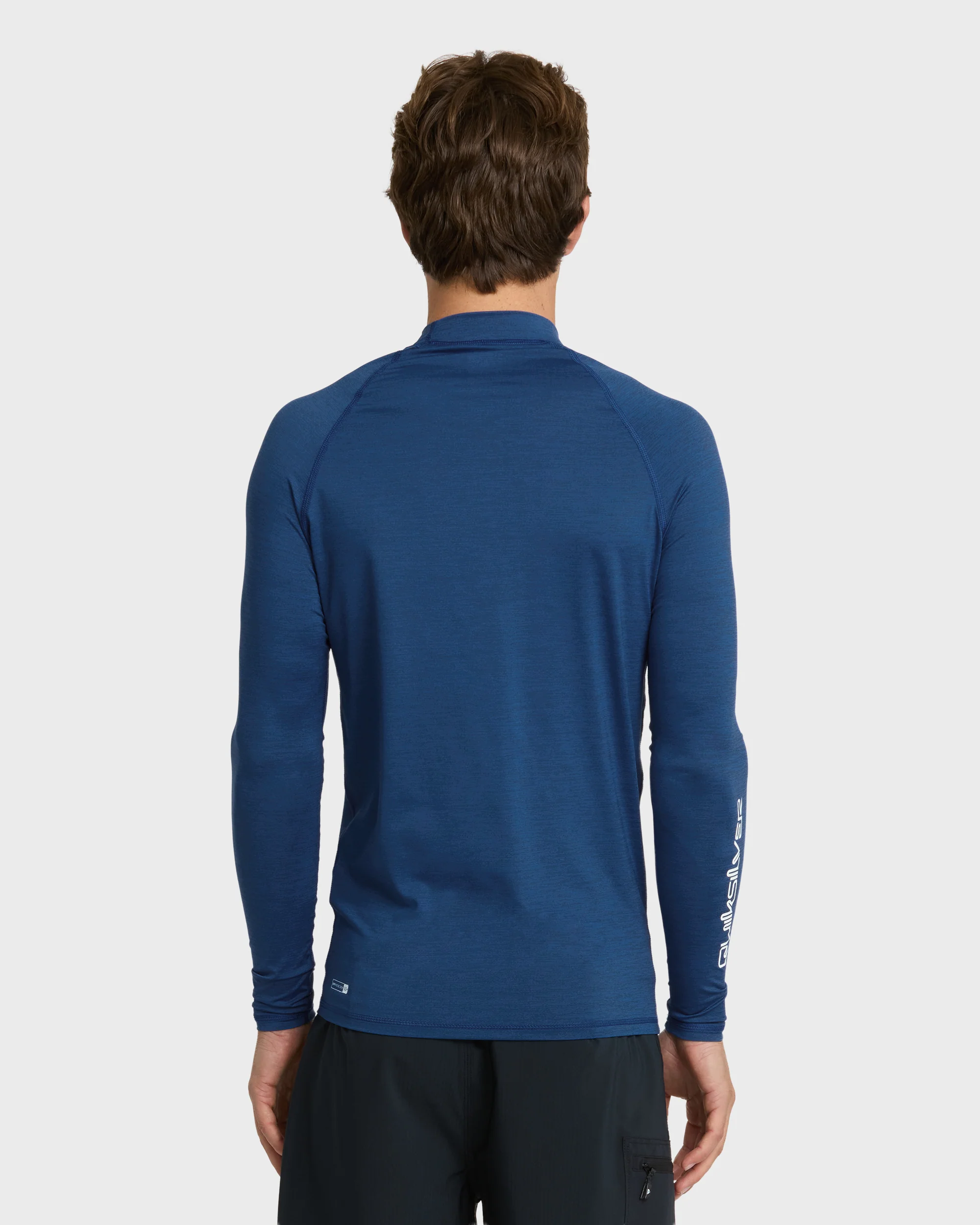 Everyday UPF 50 Long Sleeve Rashguard - Monaco Blue Heather 2 Everyday UPF 50 Long Sleeve Rashguard - Monaco Blue Heather