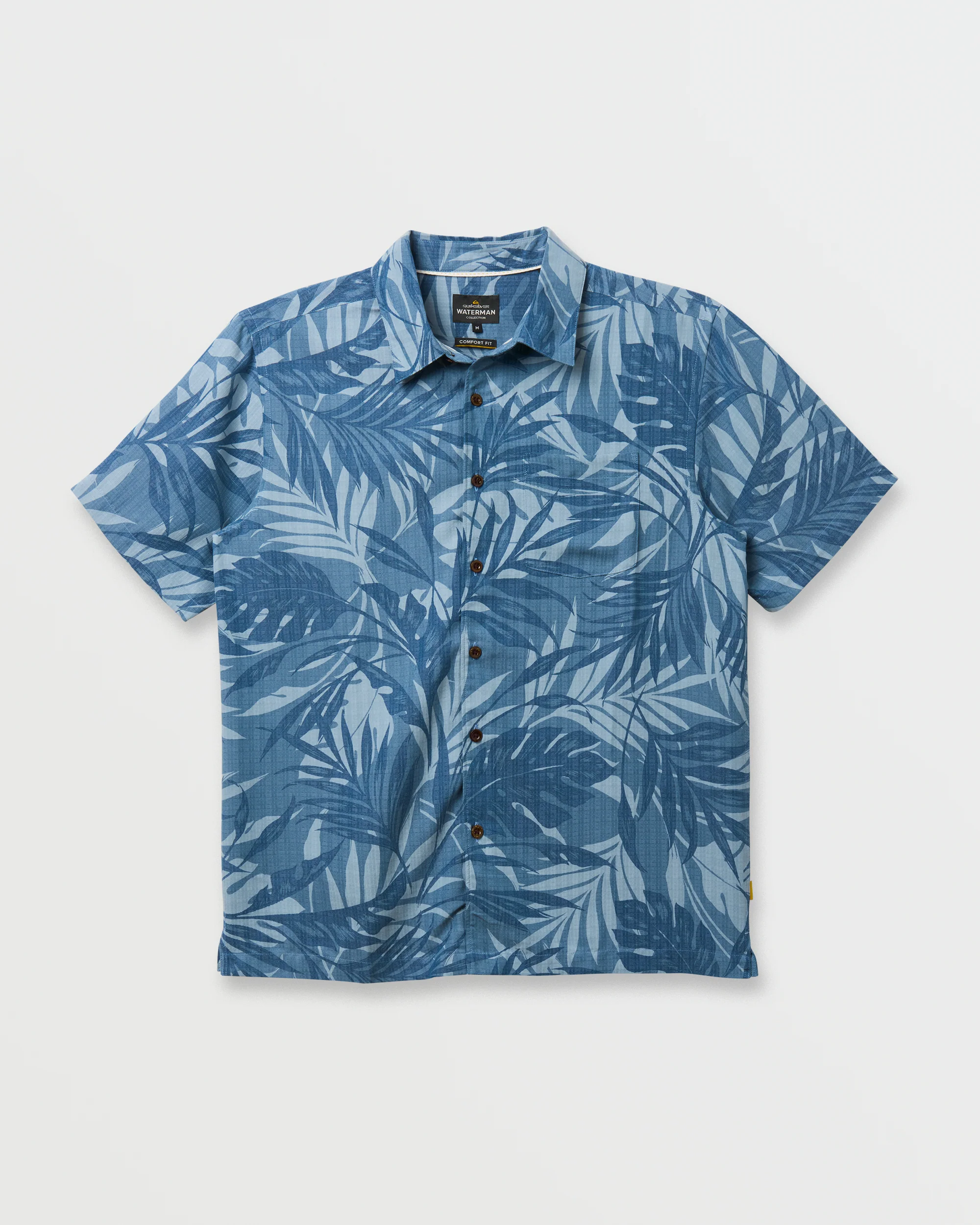 Waterman Botanical Short Sleeve Shirt - Midnight Navy 5 Waterman Botanical Short Sleeve Shirt - Midnight Navy