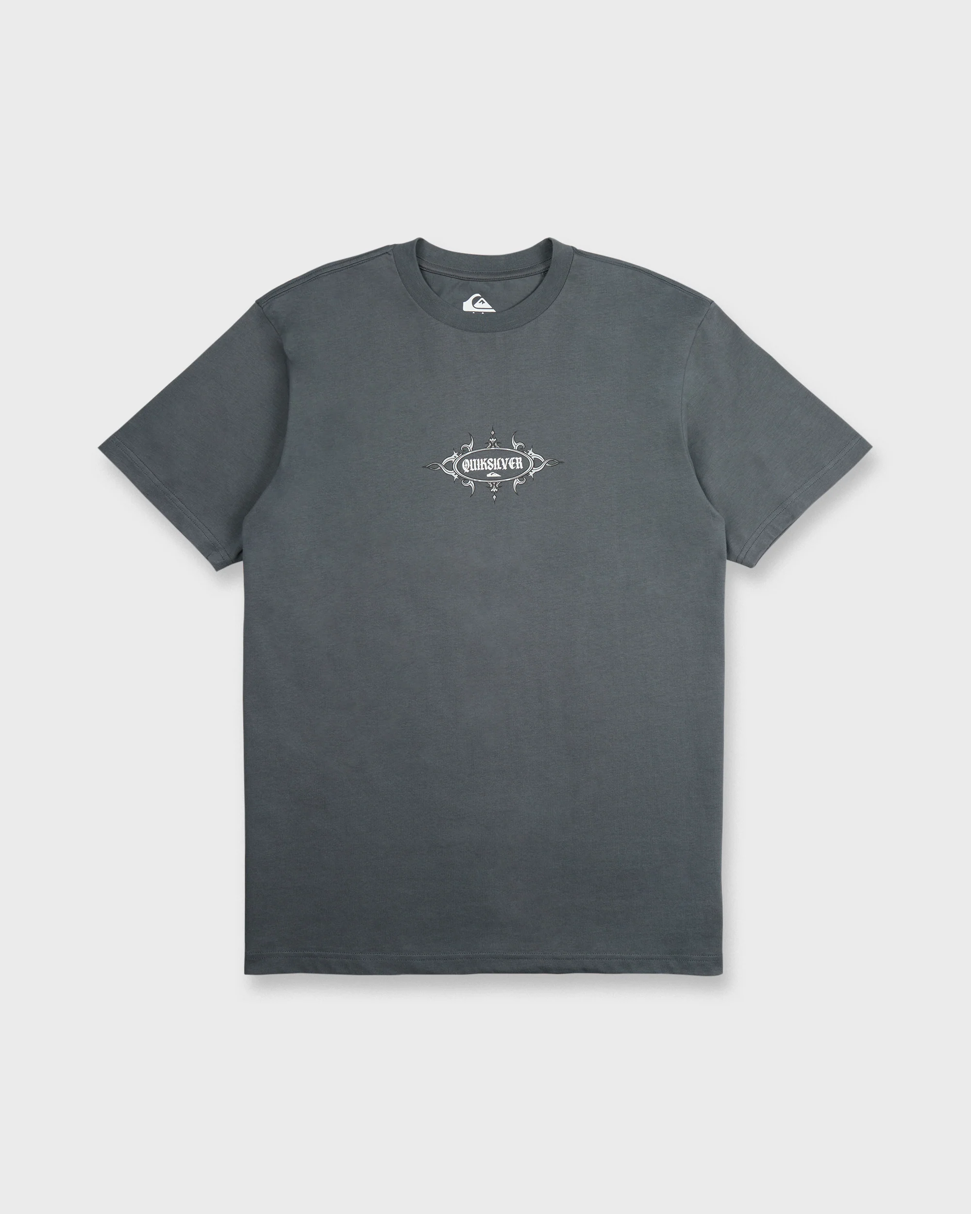 Crest Classic Short Sleeve Knit T-Shirt - Iron Gate 6 Crest Classic Short Sleeve Knit T-Shirt - Iron Gate