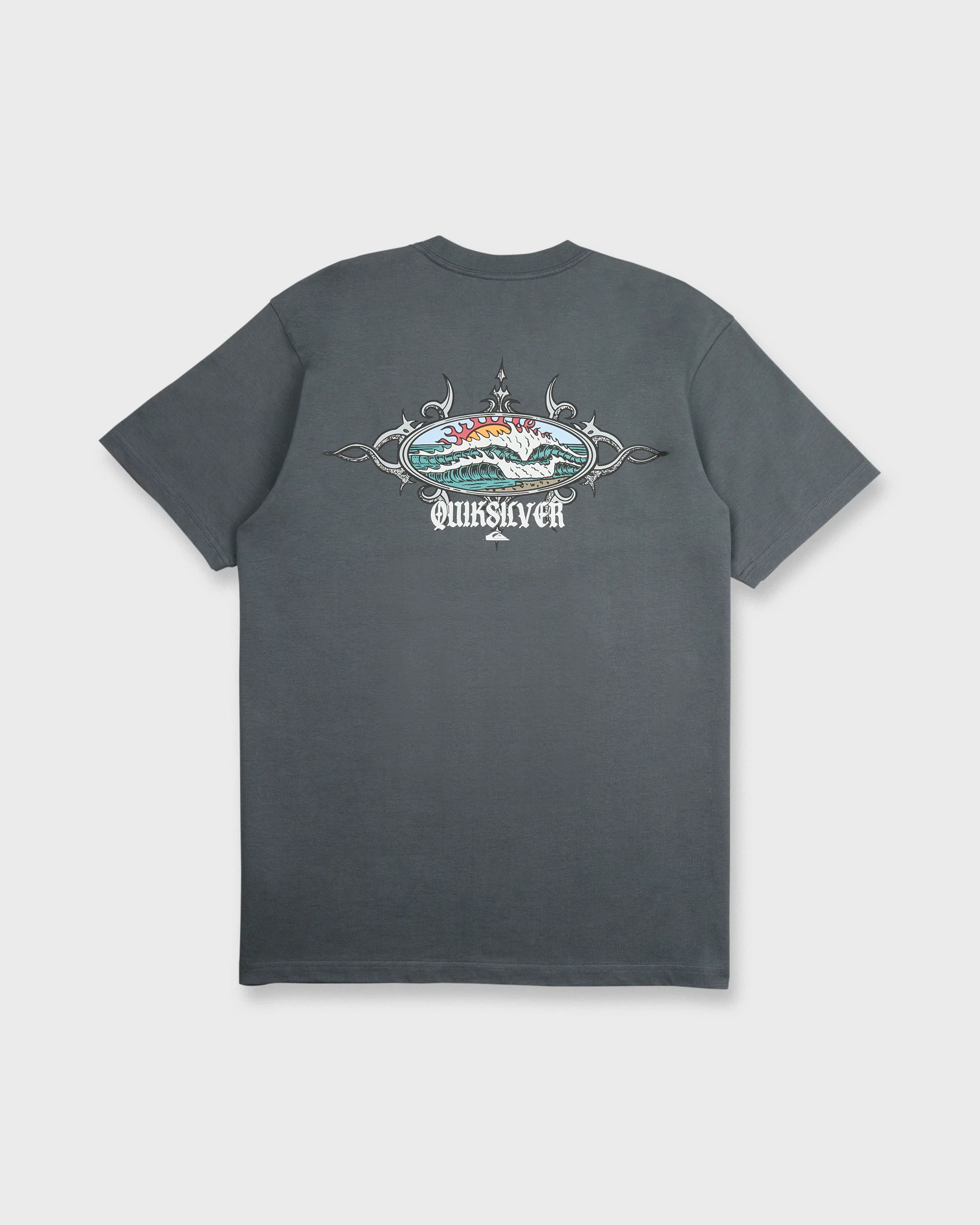 Crest Classic Short Sleeve Knit T-Shirt - Iron Gate 7 Crest Classic Short Sleeve Knit T-Shirt - Iron Gate