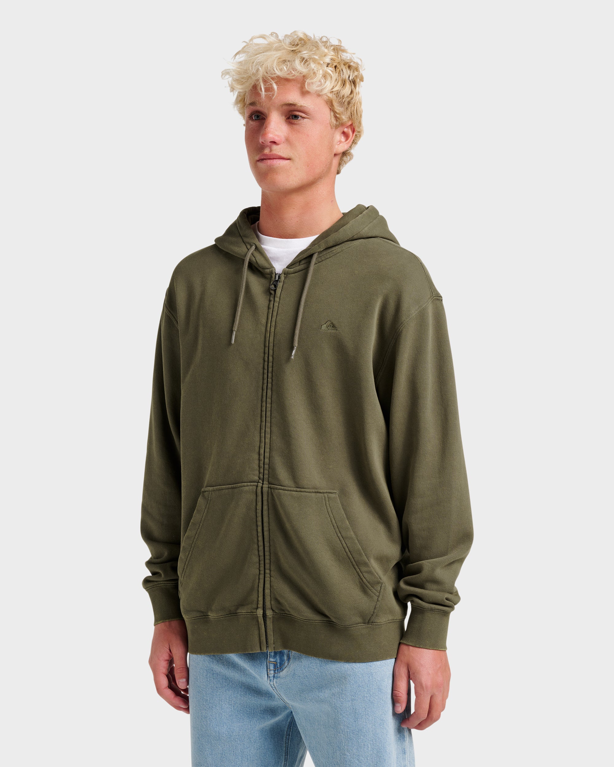 Saltwater Full Zip Hoodie - Grape Leaf 3 Saltwater Full Zip Hoodie - Grape Leaf