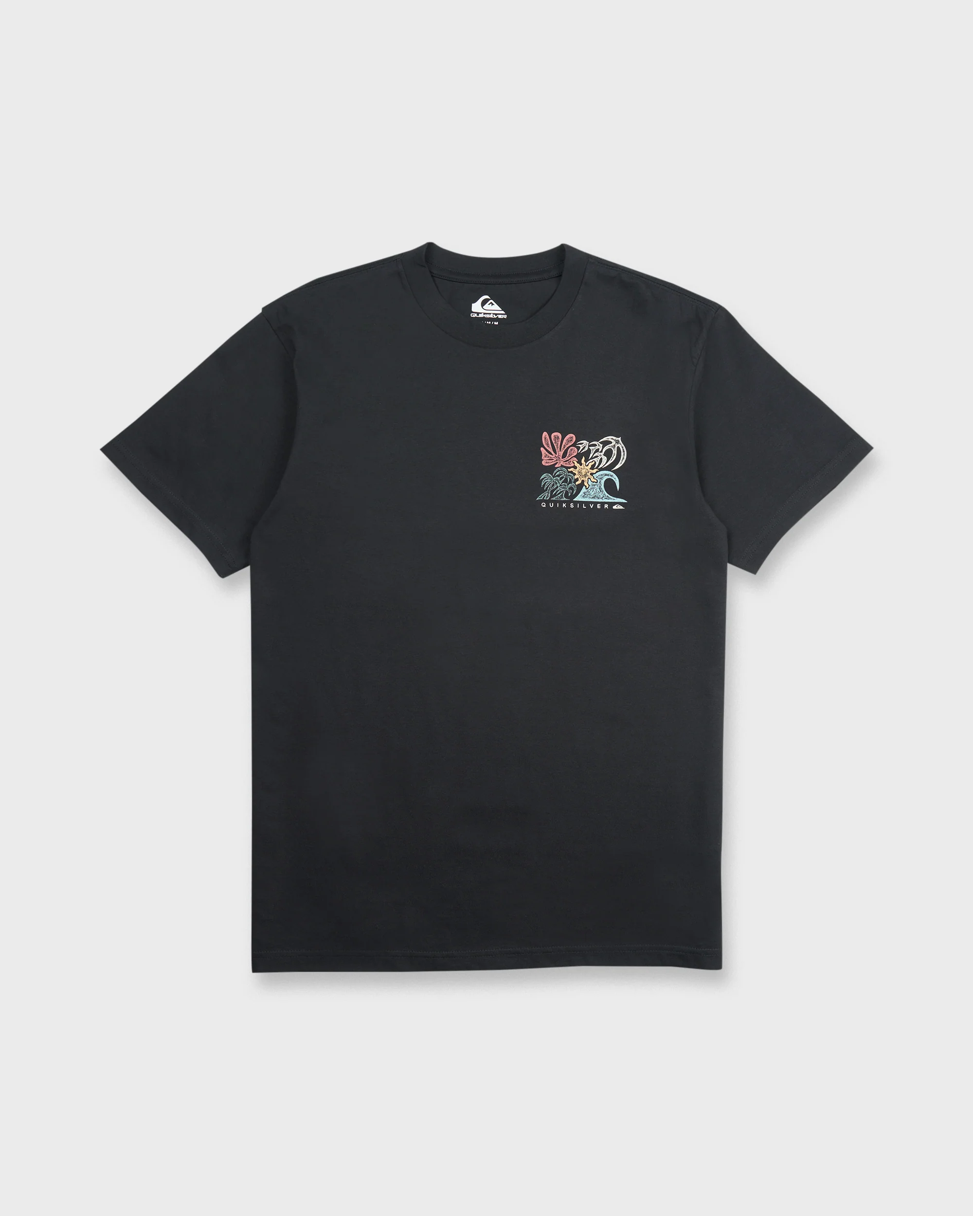 Collage Classic Short Sleeve Knit T-Shirt - Black 6 Collage Classic Short Sleeve Knit T-Shirt - Black