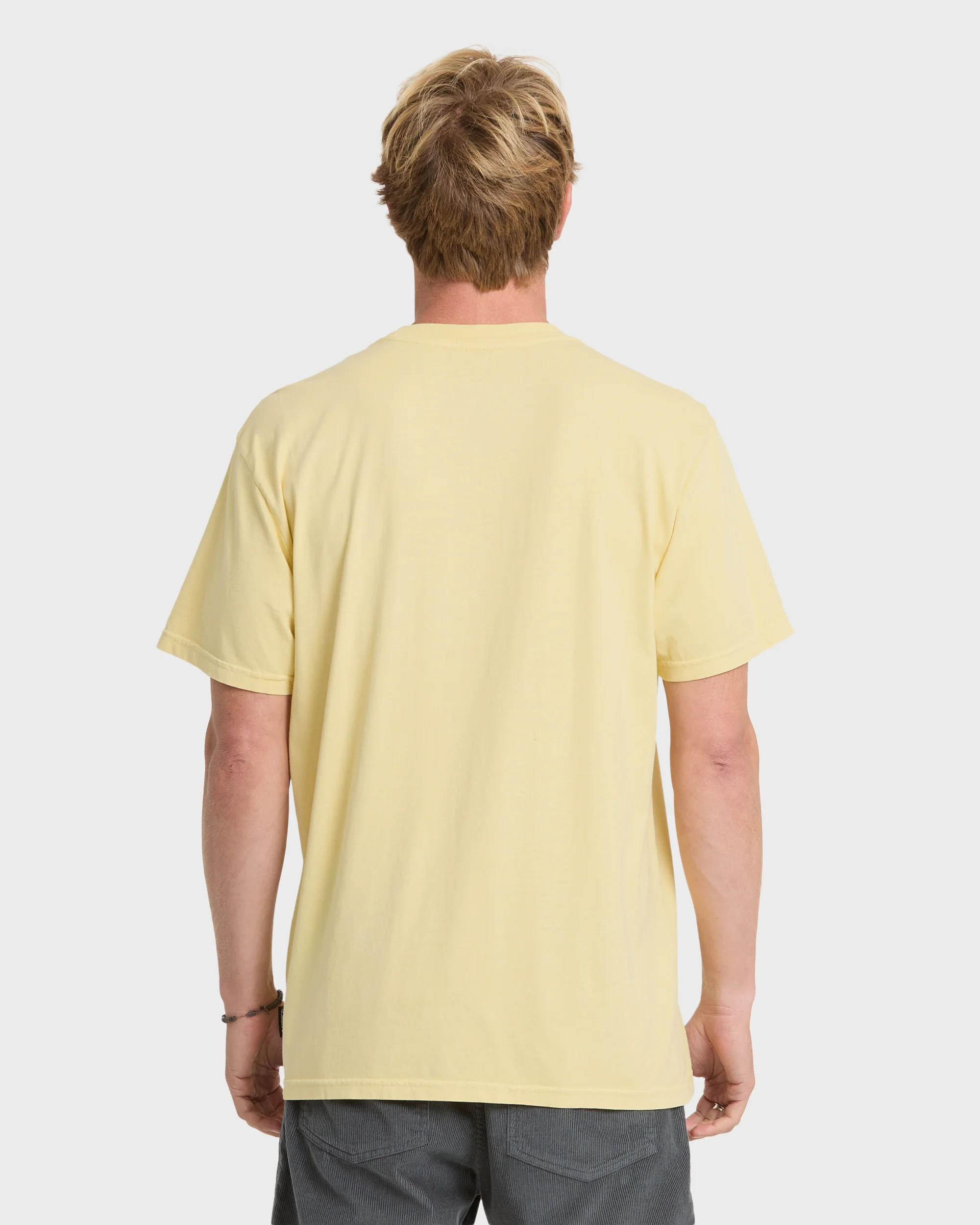 Saltwater Pocket Tee - Pale Yellow 2 Saltwater Pocket Tee - Pale Yellow