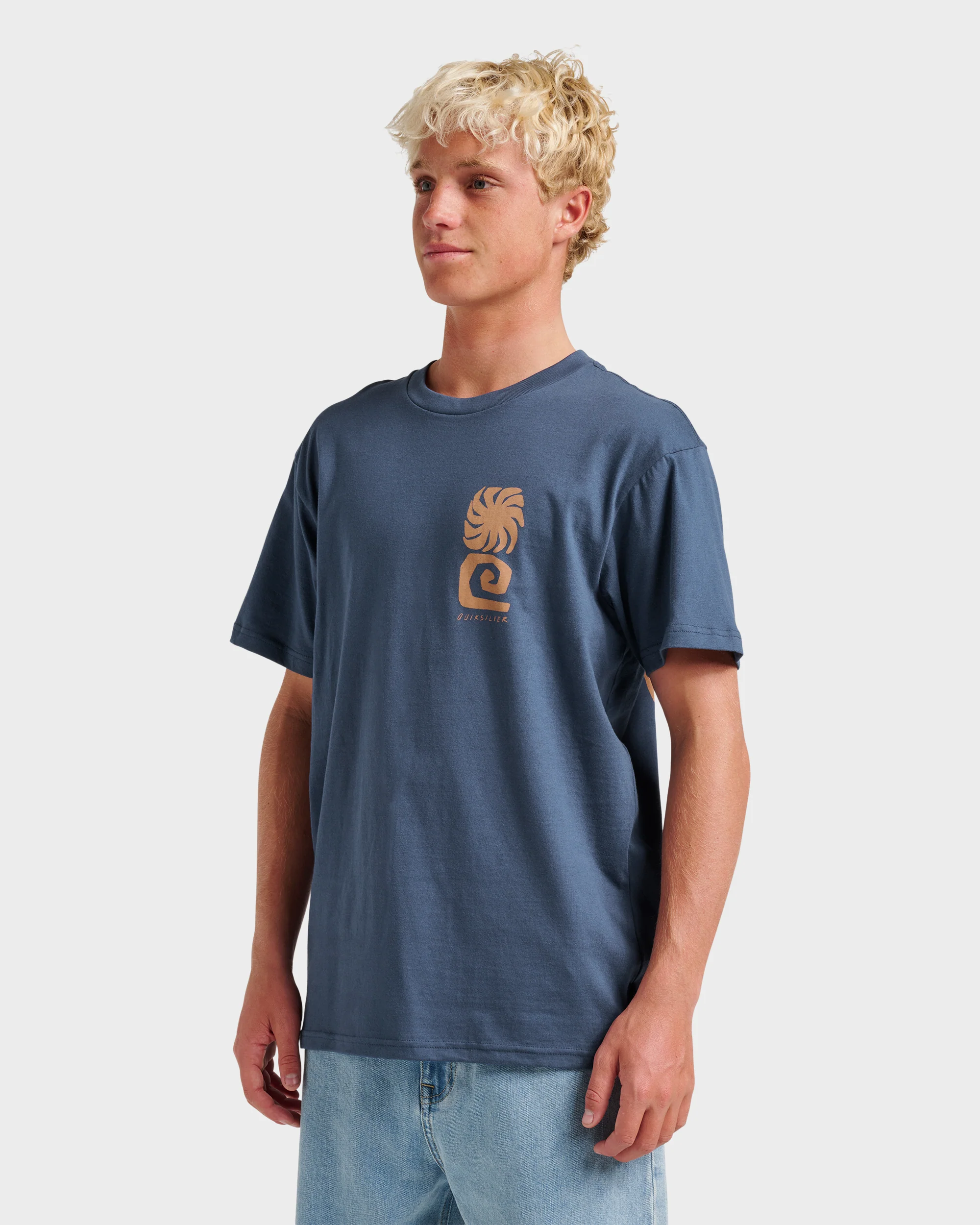 Peaceful Livin Classic T-shirt - Navy 3 Peaceful Livin Classic T-shirt - Navy