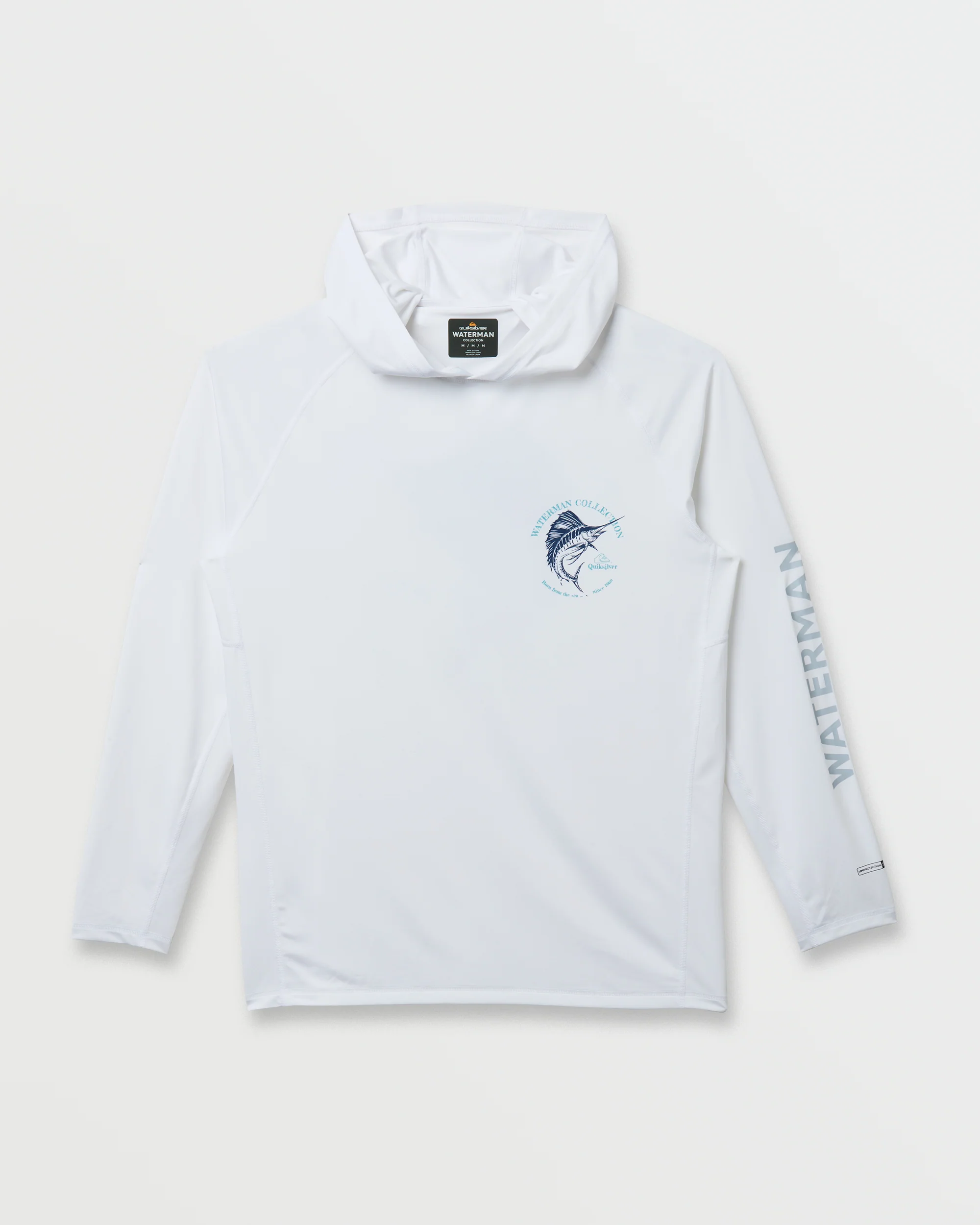 Waterman Marley Hooded Surf Tee - White 2 Waterman Marley Hooded Surf Tee - White