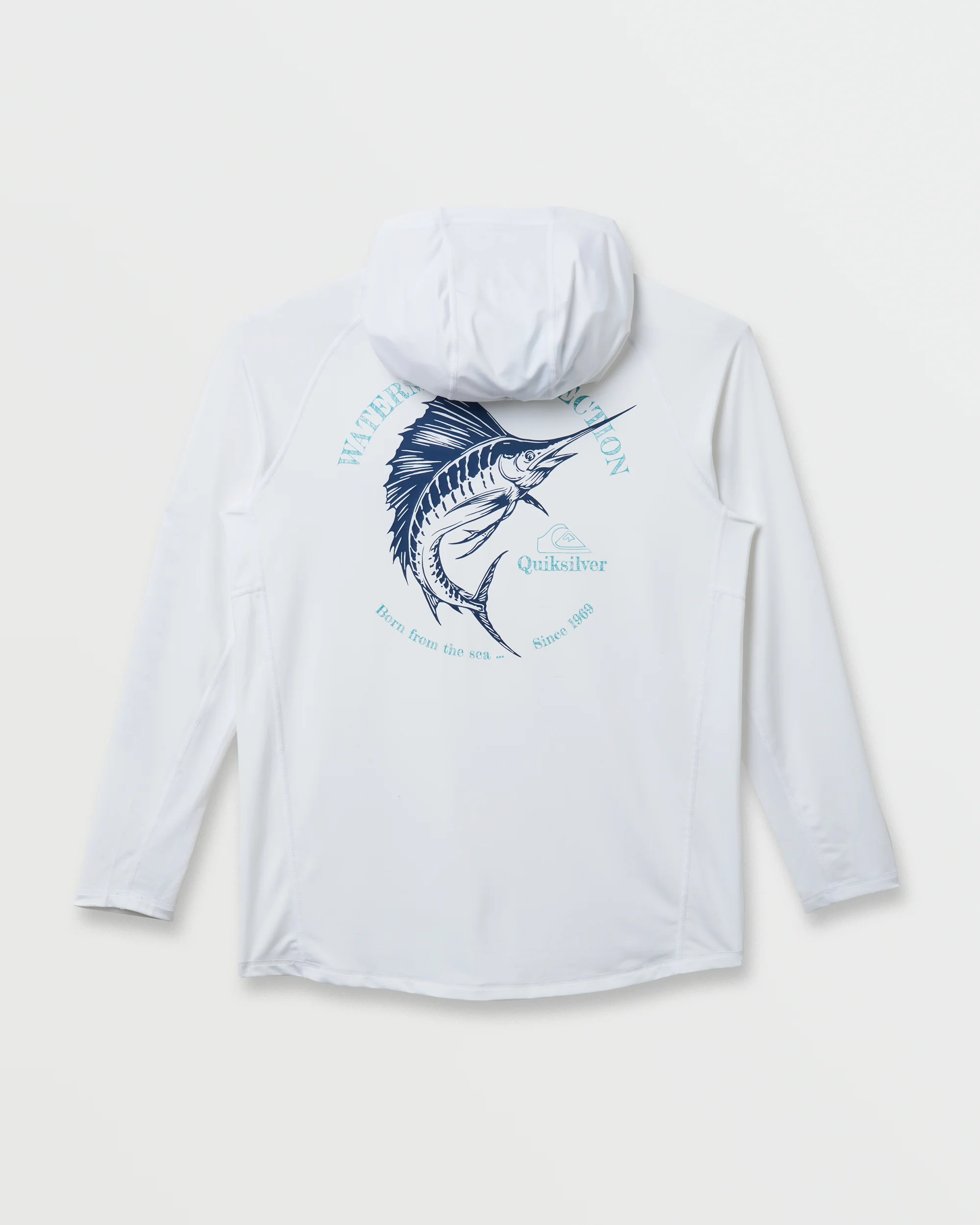 Waterman Marley Hooded Surf Tee - White 3 Waterman Marley Hooded Surf Tee - White