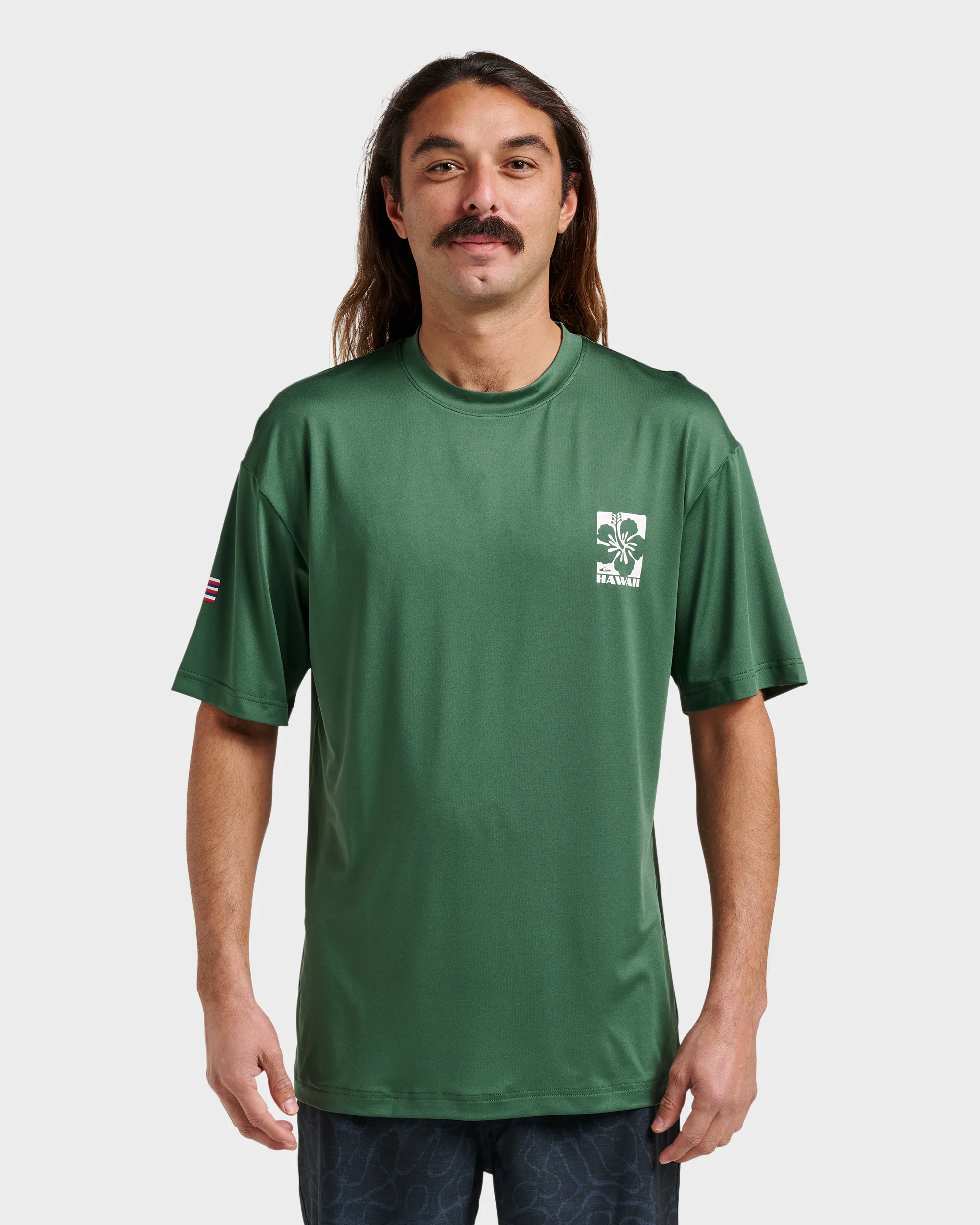 Hi Surf Tee Short Sleeve - Trekking Green 2 Hi Surf Tee Short Sleeve - Trekking Green