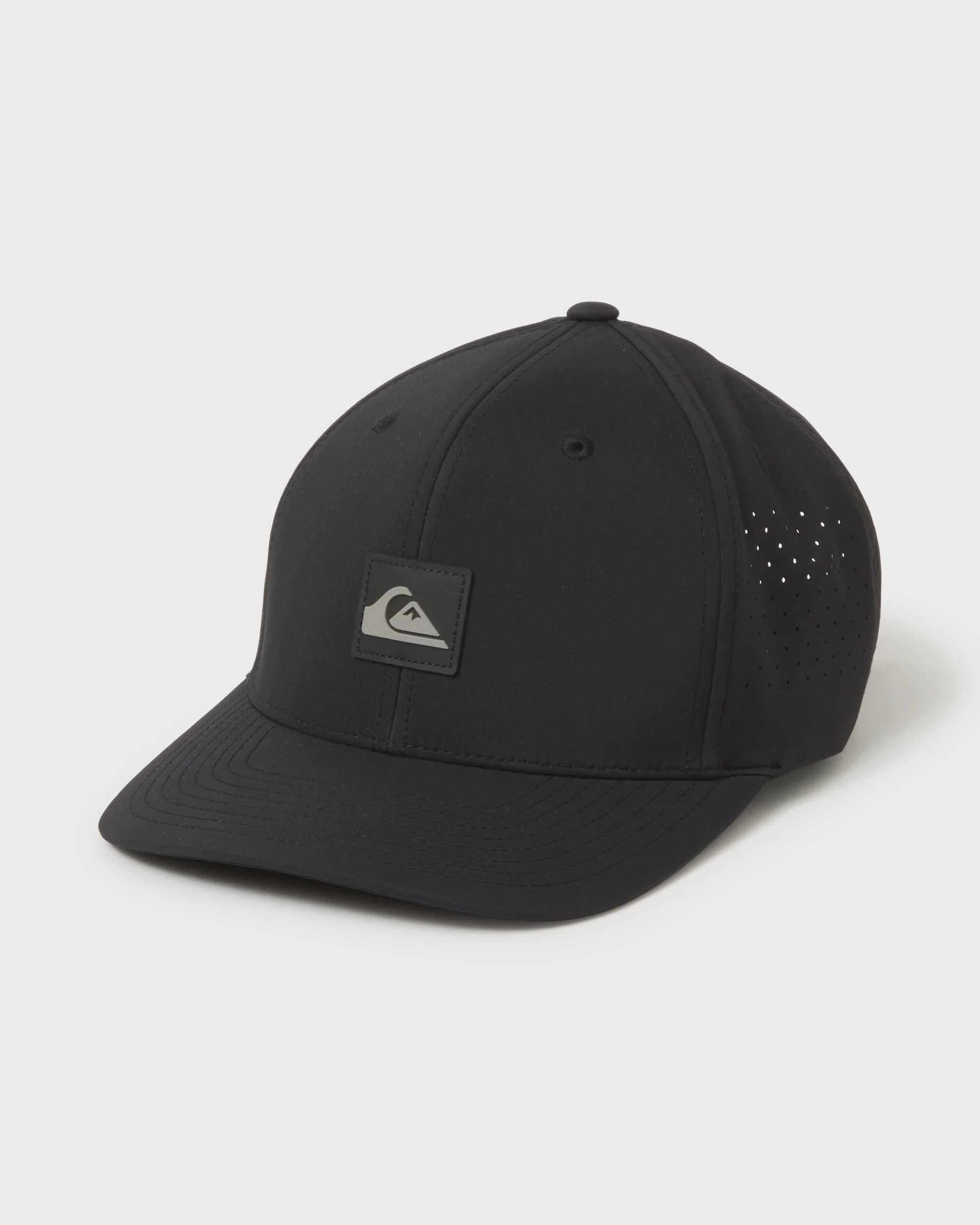 Beach Head Tech Fabric Snapback Hat - Black