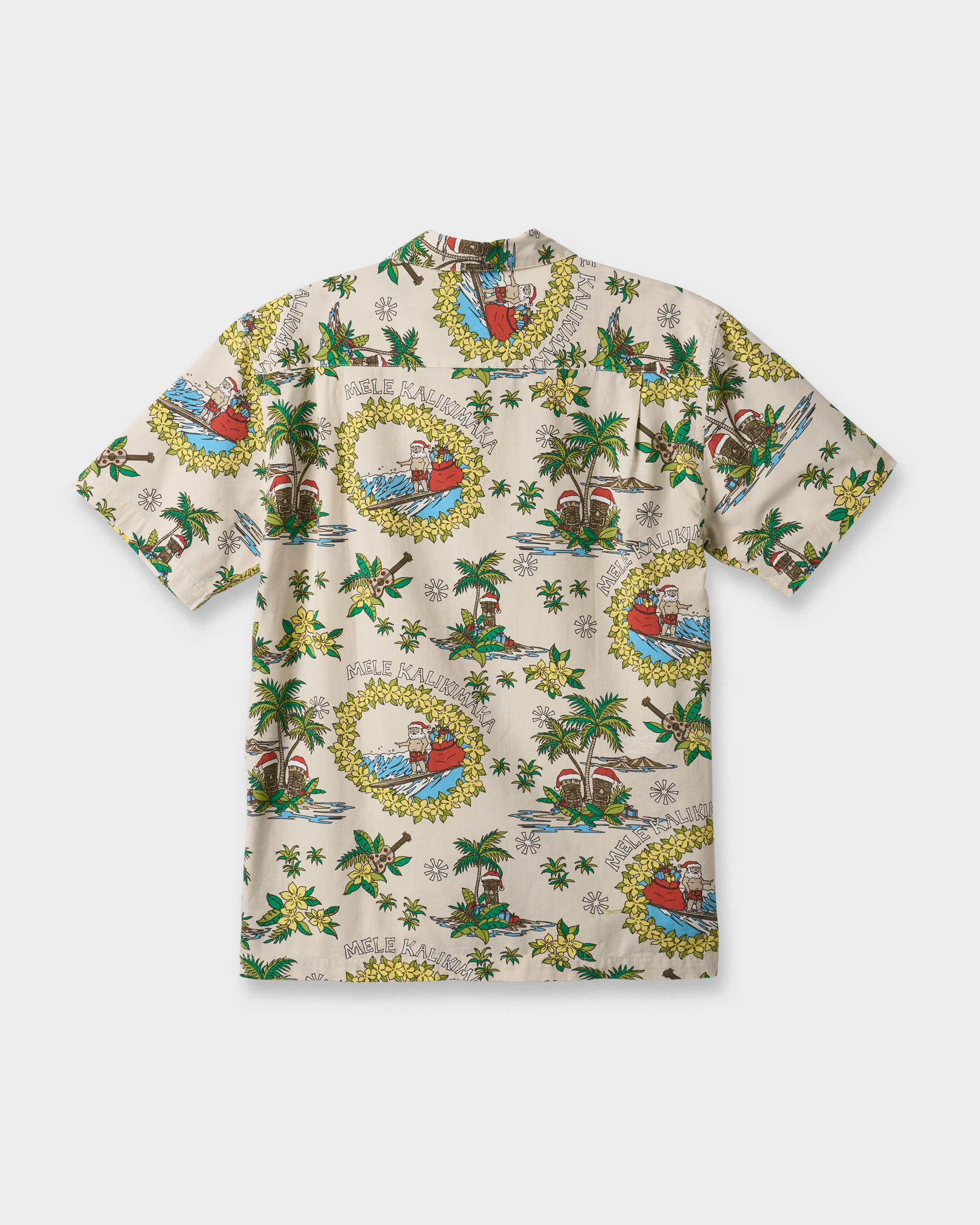 Waterman Surfing Santa Shirt - Moonbeam 6 Waterman Surfing Santa Shirt - Moonbeam