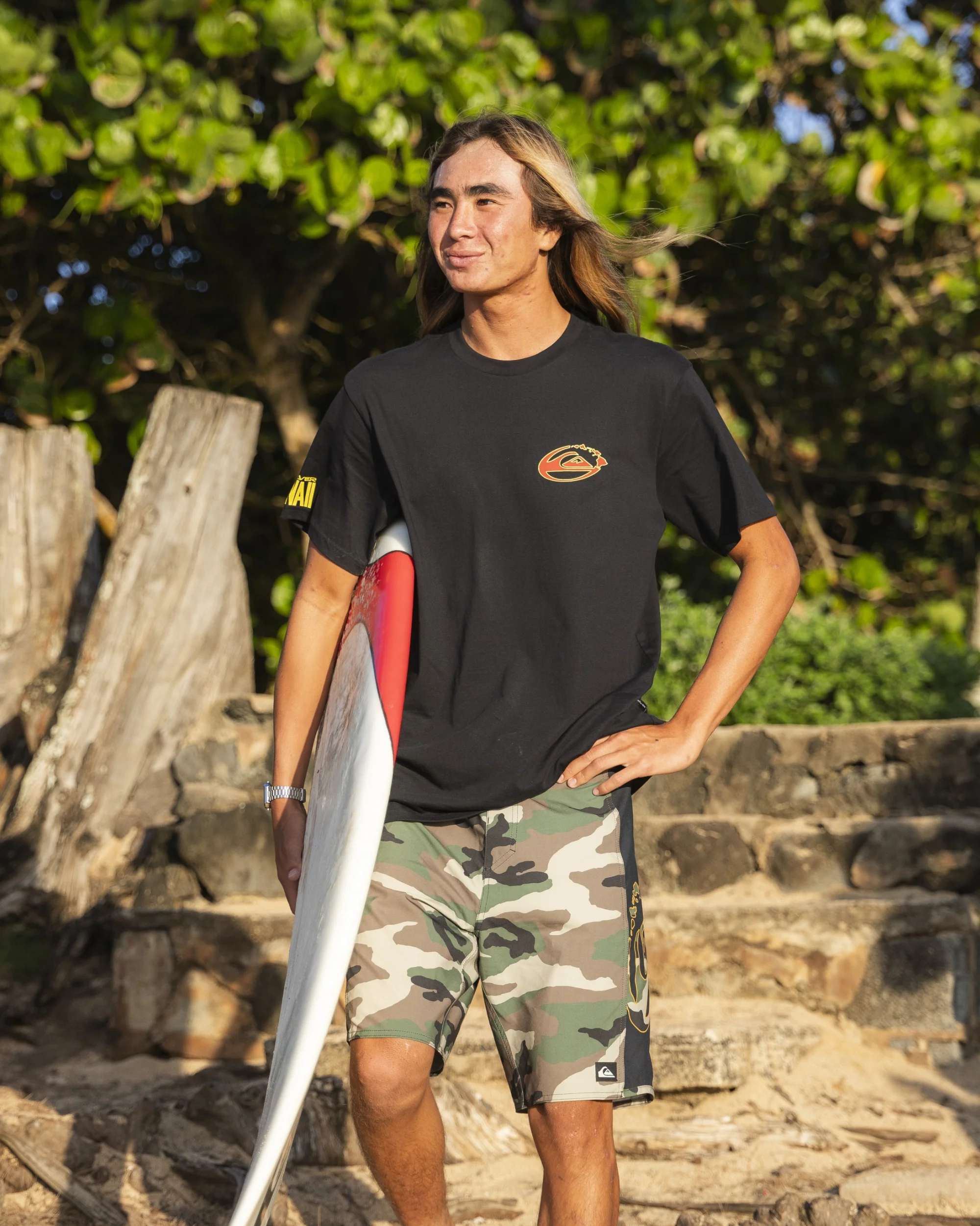 Hi Kingdom Of Hawaii Classic T-shirt - Black 2 Hi Kingdom Of Hawaii Classic T-shirt - Black