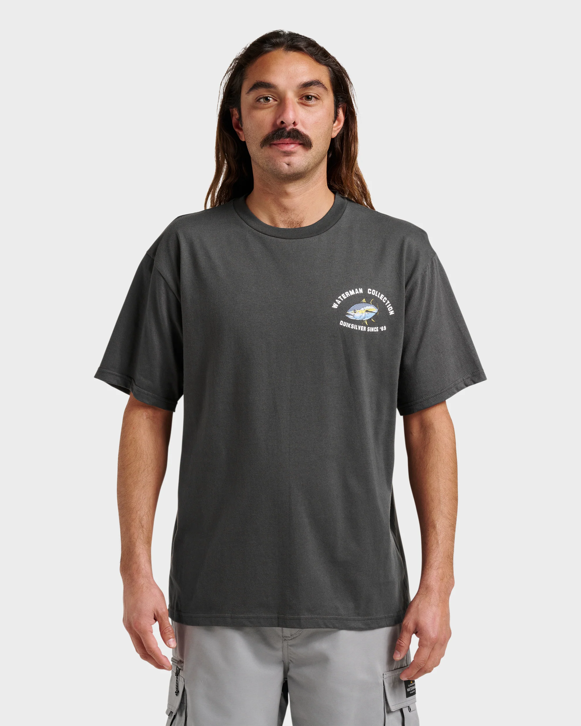 Waterman Double Ahi Classic T-shirt - Phantom