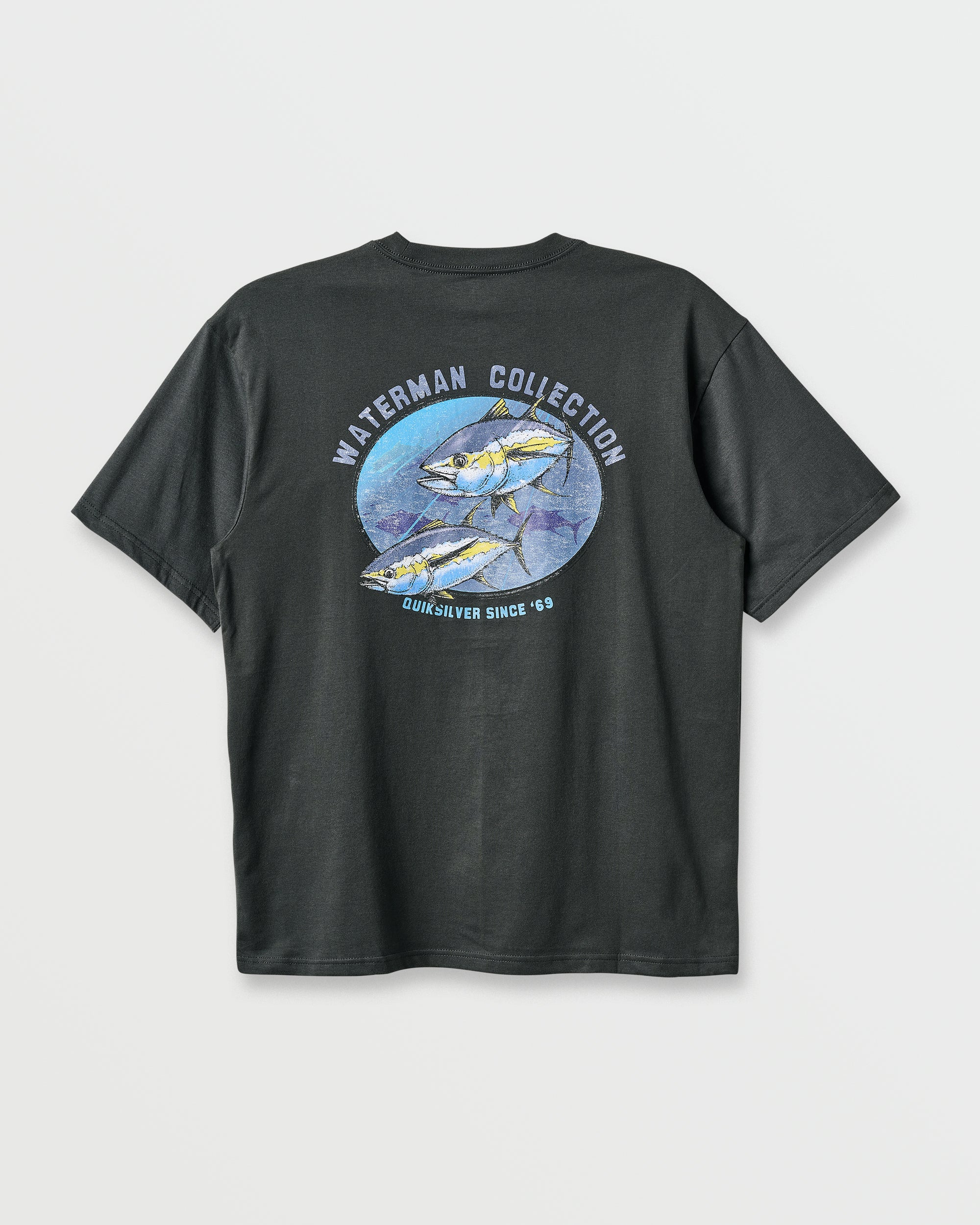 Waterman Double Ahi Classic T-shirt - Phantom 6 Waterman Double Ahi Classic T-shirt - Phantom