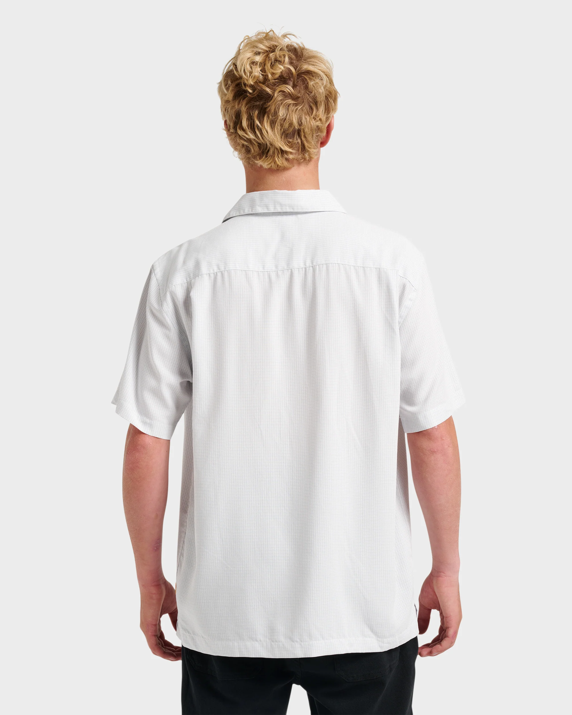 Waterman Check Out Shirt - White 2 Waterman Check Out Shirt - White