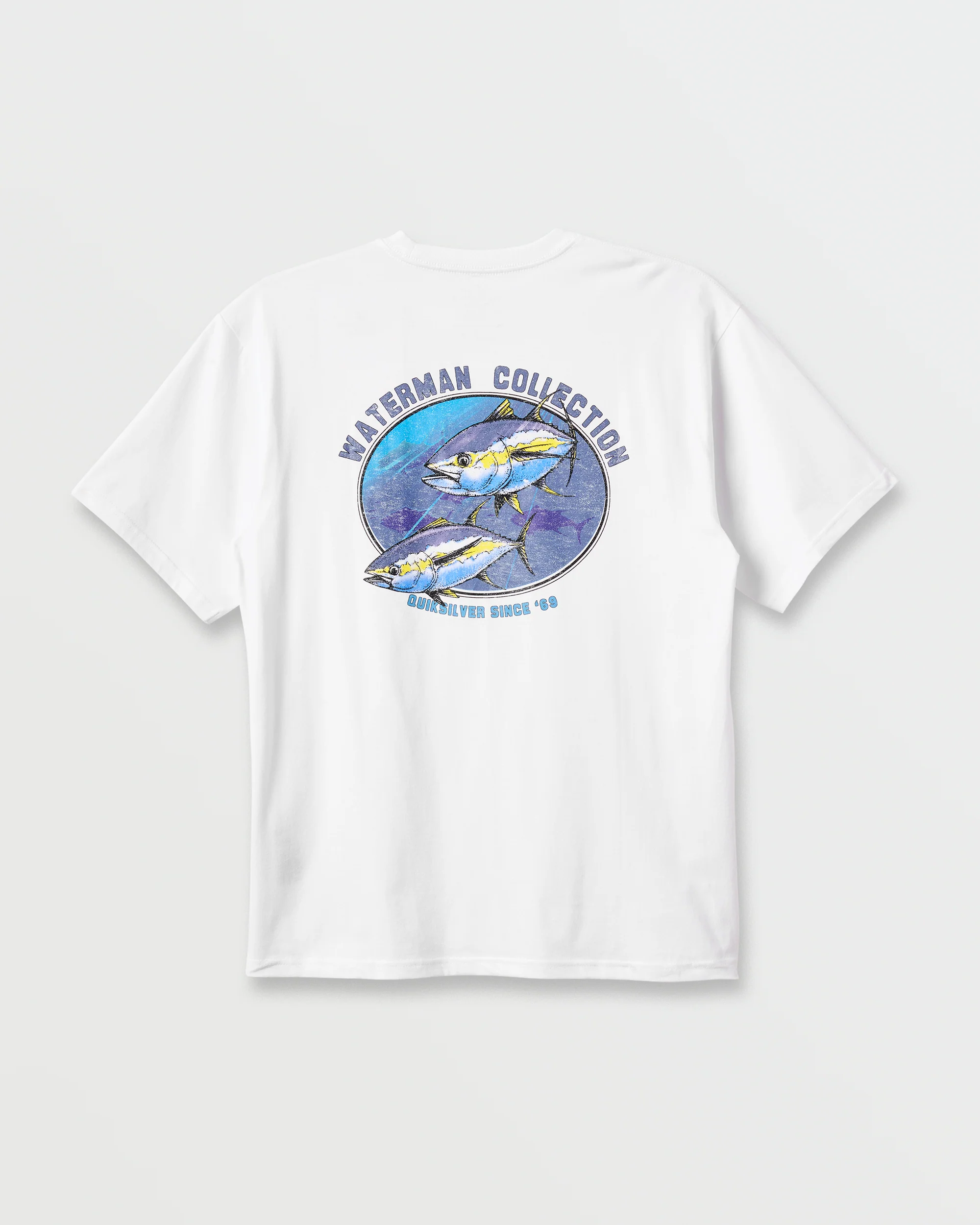 Waterman Double Ahi Classic T-shirt - White 6 Waterman Double Ahi Classic T-shirt - White