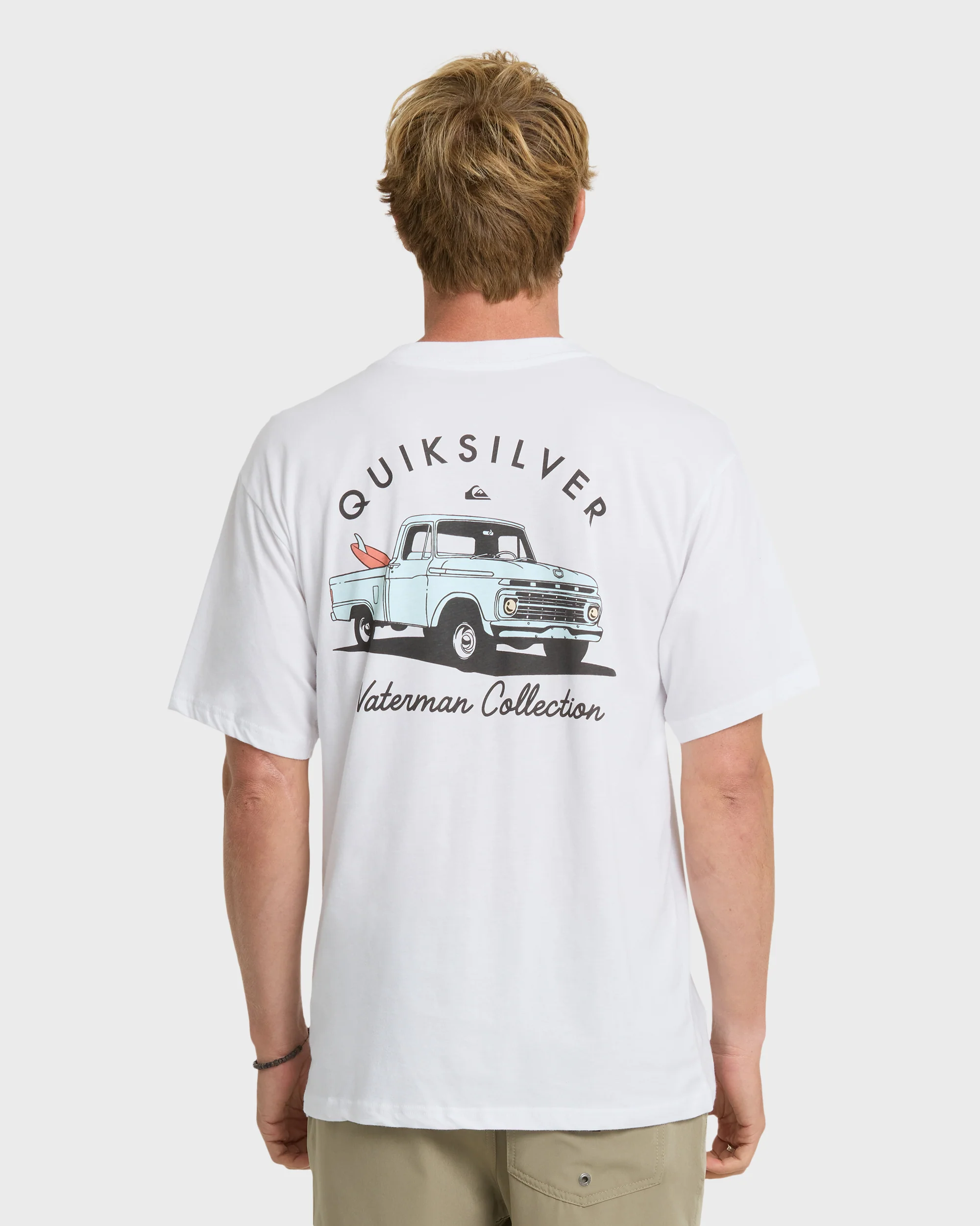 Waterman Four Wheeler Classic T-shirt - White 2 Waterman Four Wheeler Classic T-shirt - White