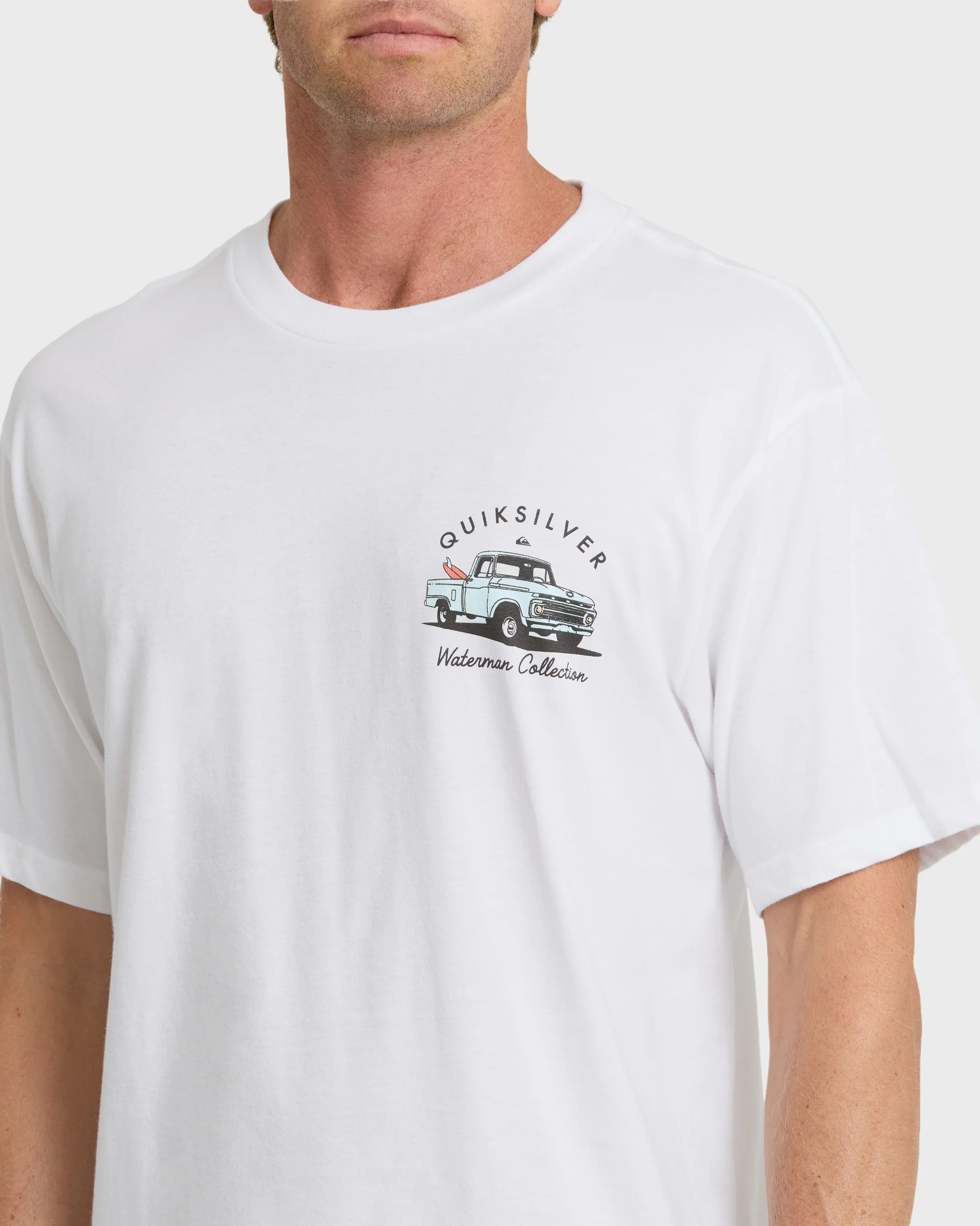 Waterman Four Wheeler Classic T-shirt - White 5 Waterman Four Wheeler Classic T-shirt - White