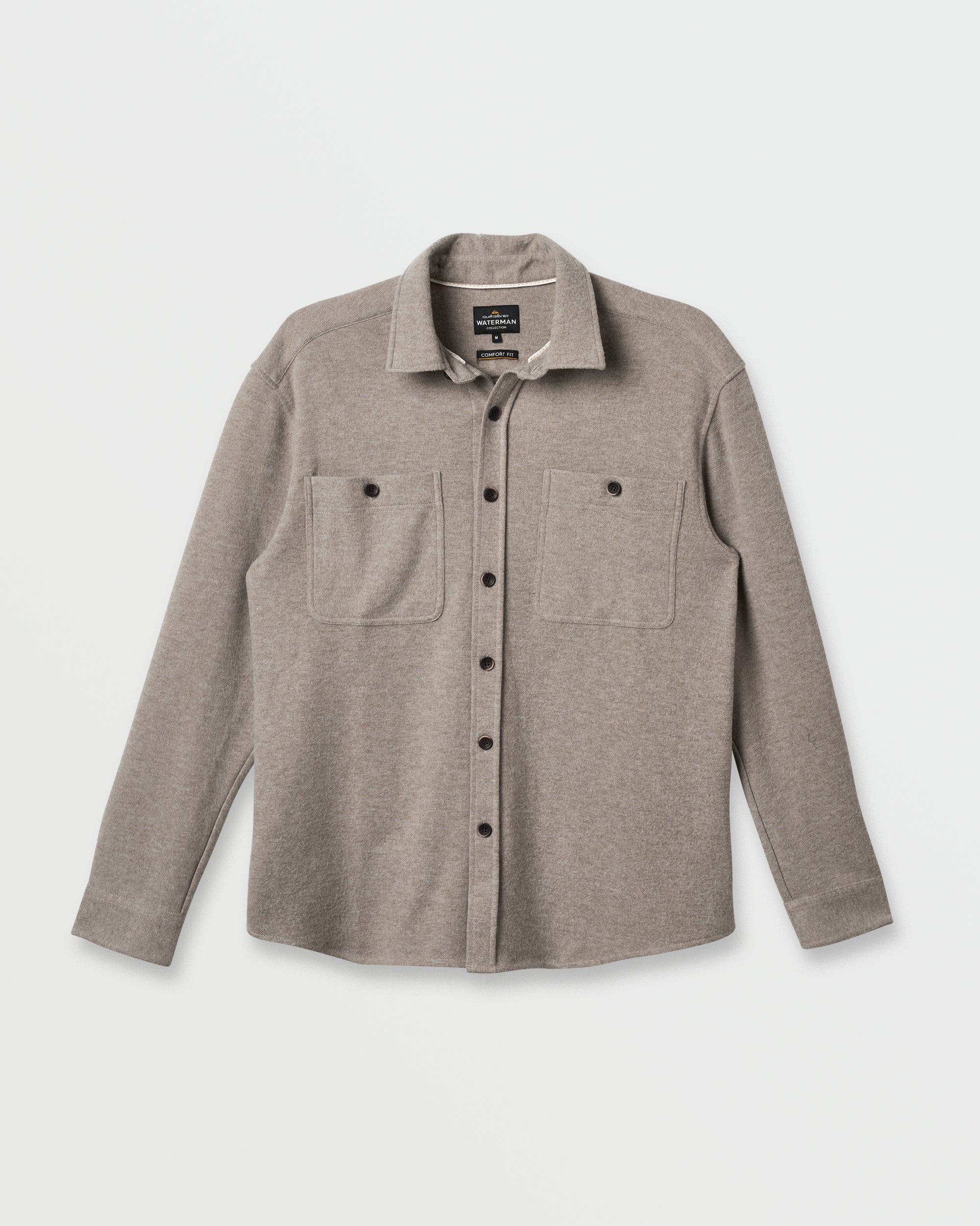 Waterman Harvest Flannel Shirt - Taupe Heather 5 Waterman Harvest Flannel Shirt - Taupe Heather