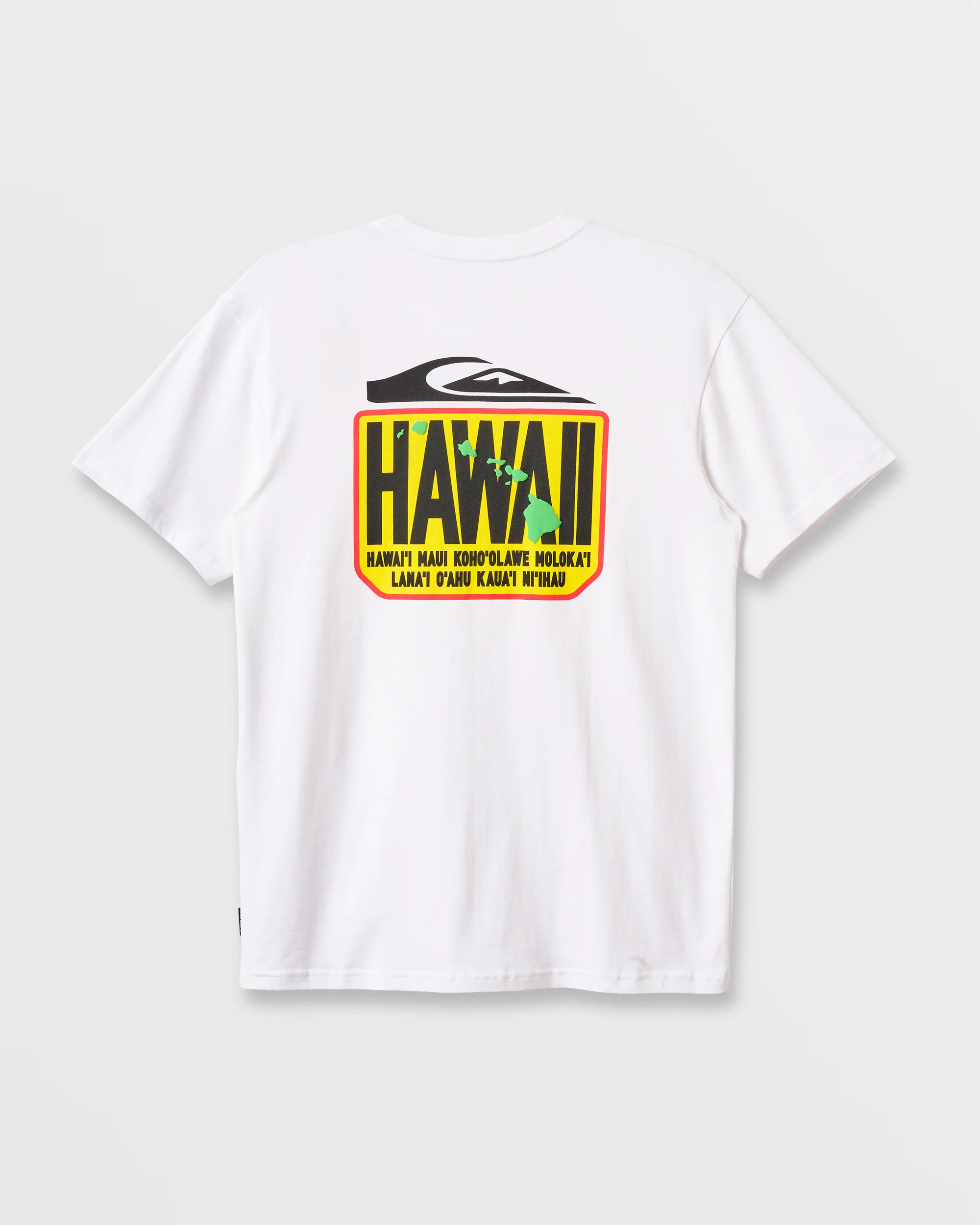 Hi Hawaii Crest Classic T-shirt - White 7 Hi Hawaii Crest Classic T-shirt - White