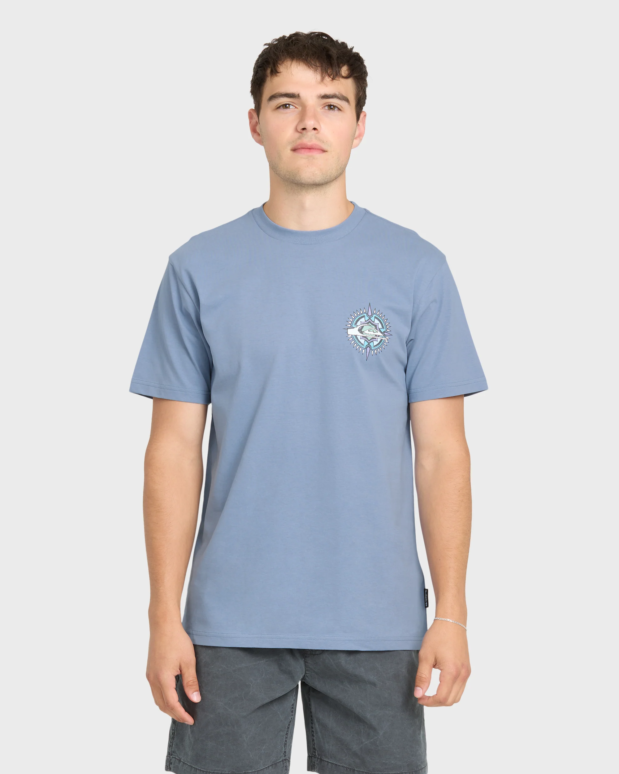 Shooting Star Short Sleeve Knit T-Shirt - Infinity