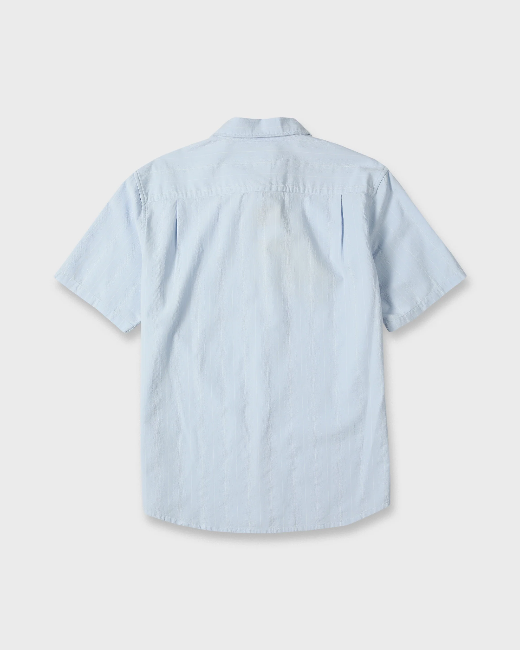 Dobby Stripe Classic Short Sleeve Woven Shirt - Skyway 7 Dobby Stripe Classic Short Sleeve Woven Shirt - Skyway