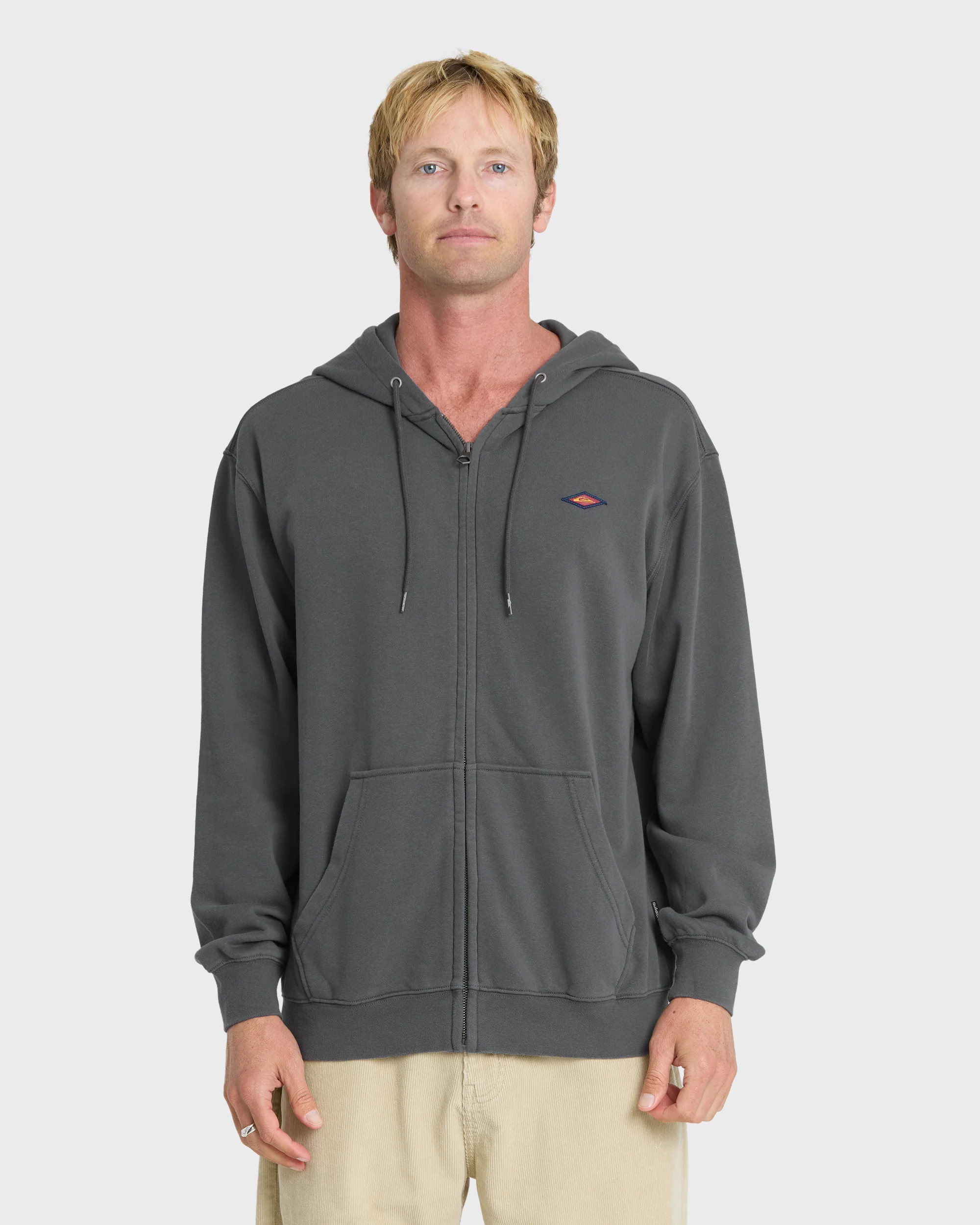 Saltwater Full-Zip Hoodie - Iron Gate 1 Saltwater Full-Zip Hoodie - Iron Gate