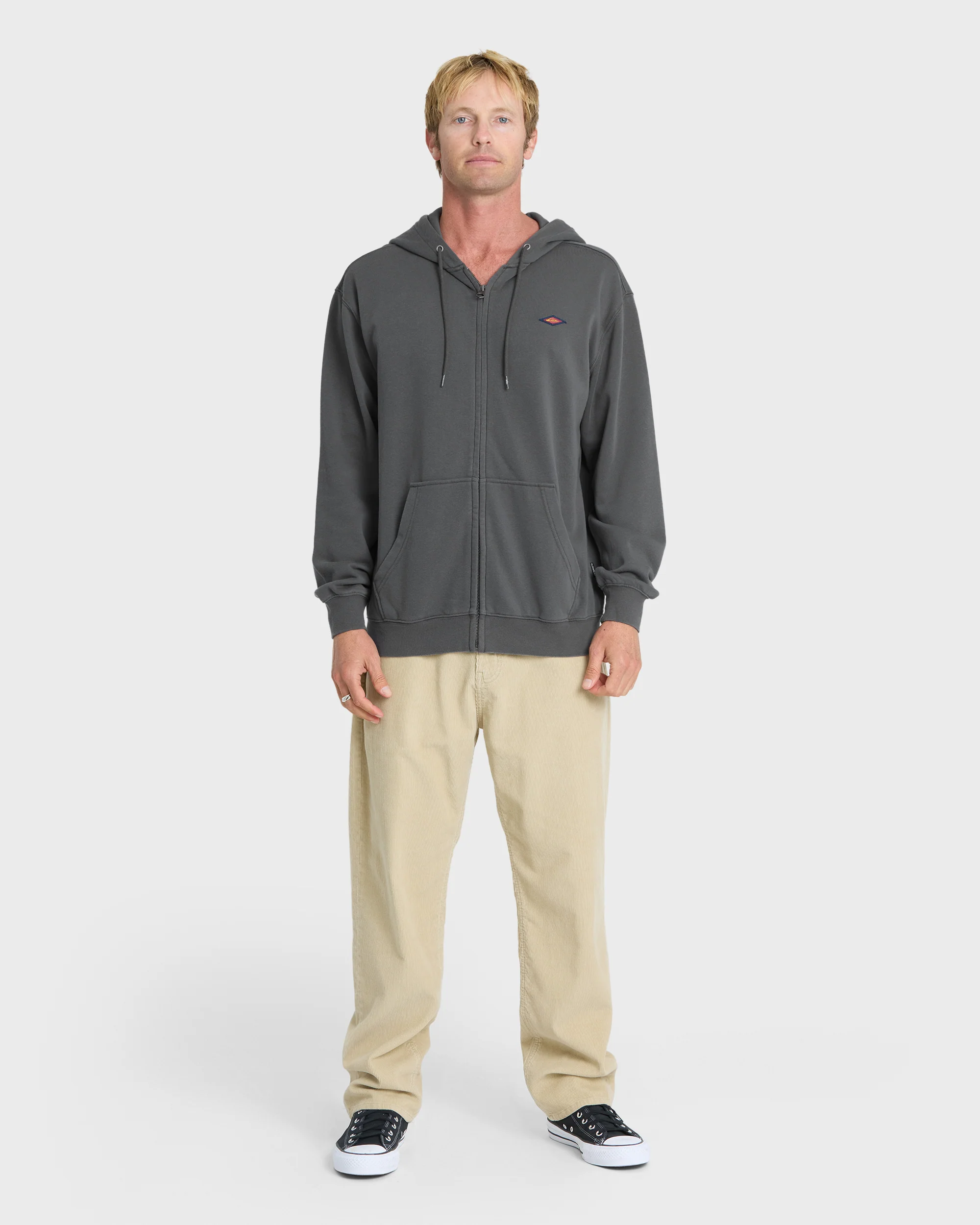 Saltwater Full-Zip Hoodie - Iron Gate 3 Saltwater Full-Zip Hoodie - Iron Gate