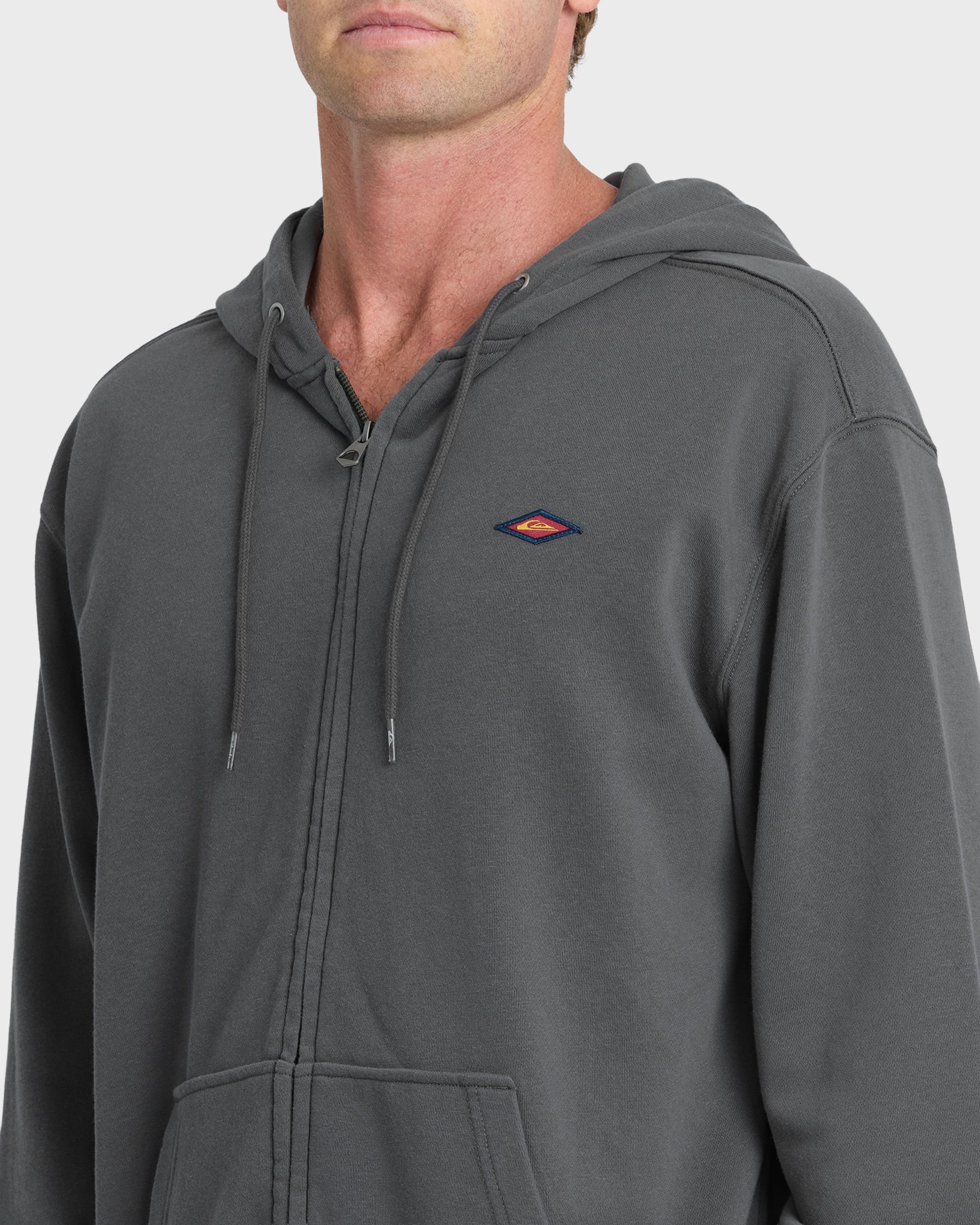 Saltwater Full-Zip Hoodie - Iron Gate 5 Saltwater Full-Zip Hoodie - Iron Gate