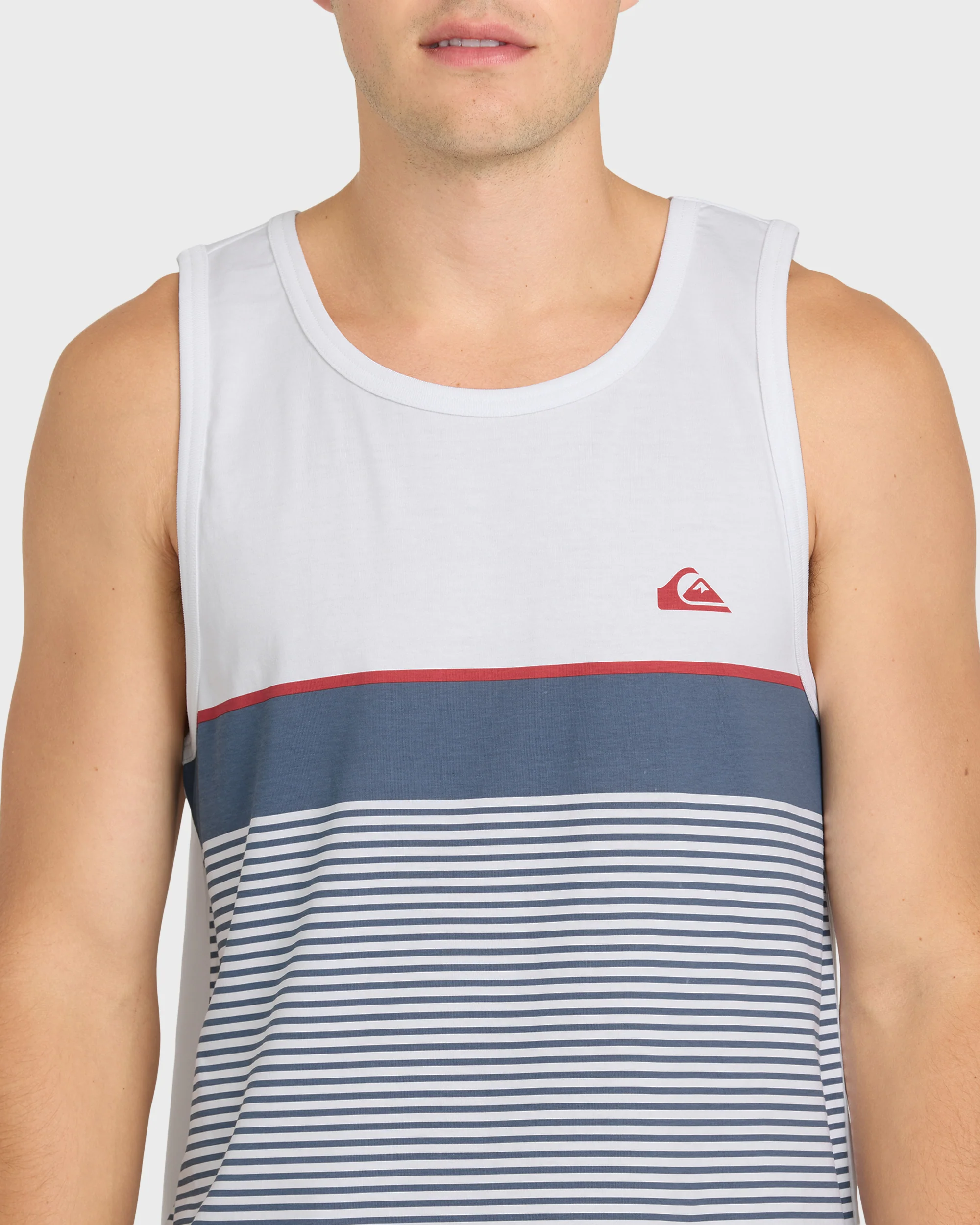 Tijuana Stripe Tank Top - White 5 Tijuana Stripe Tank Top - White