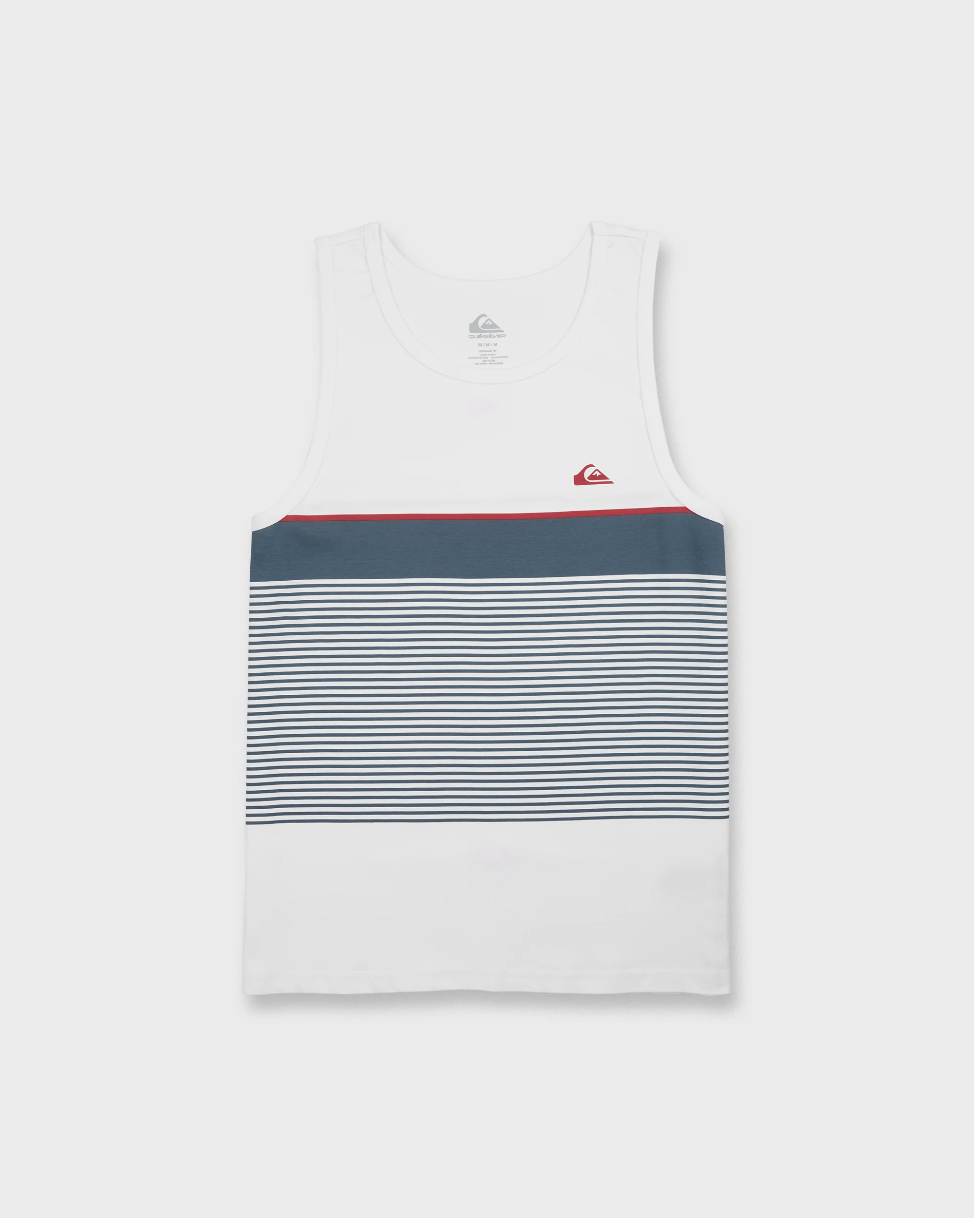 Tijuana Stripe Tank Top - White 6 Tijuana Stripe Tank Top - White