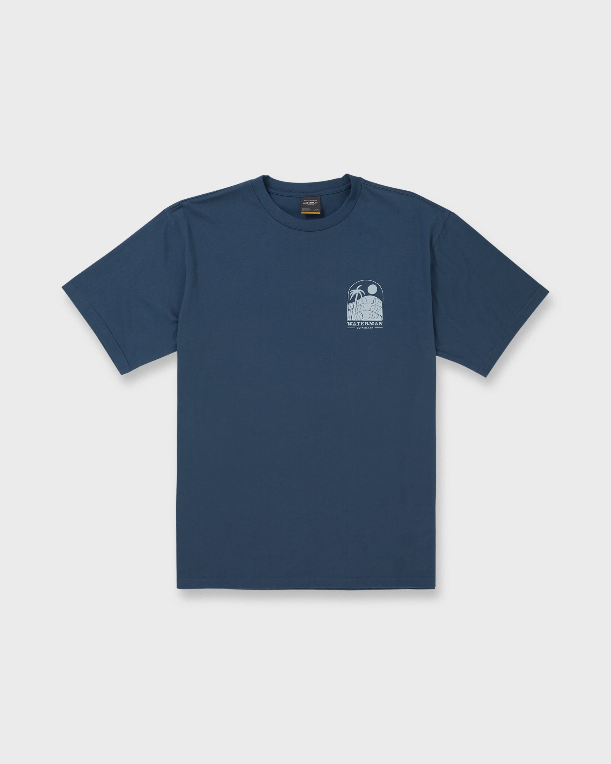 Waterman Out The Back Sueded T-Shirt - Dark Denim 6 Waterman Out The Back Sueded T-Shirt - Dark Denim