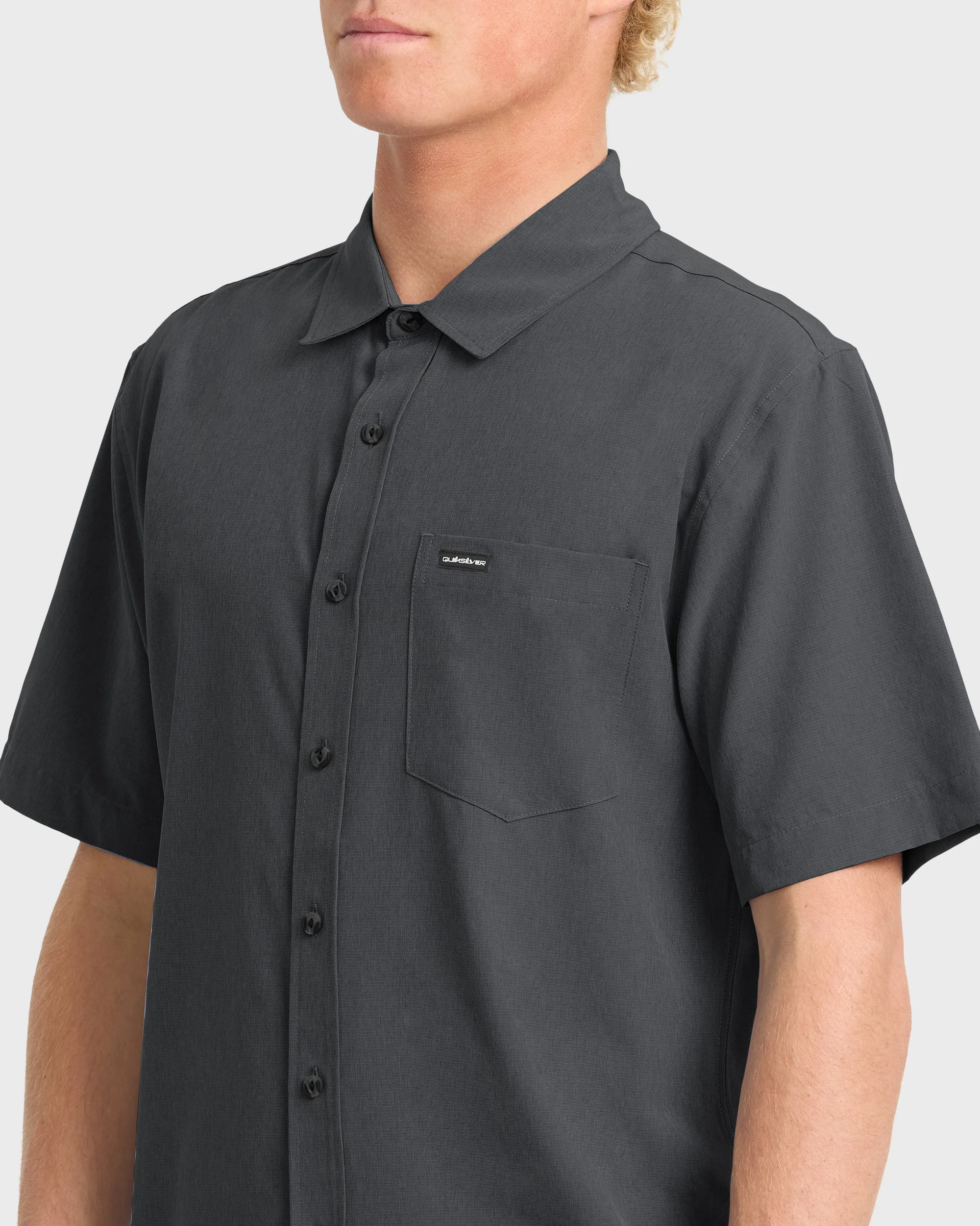 Ridgeport Tech Classic Short Sleeve Woven Shirt - Phantom 5 Ridgeport Tech Classic Short Sleeve Woven Shirt - Phantom