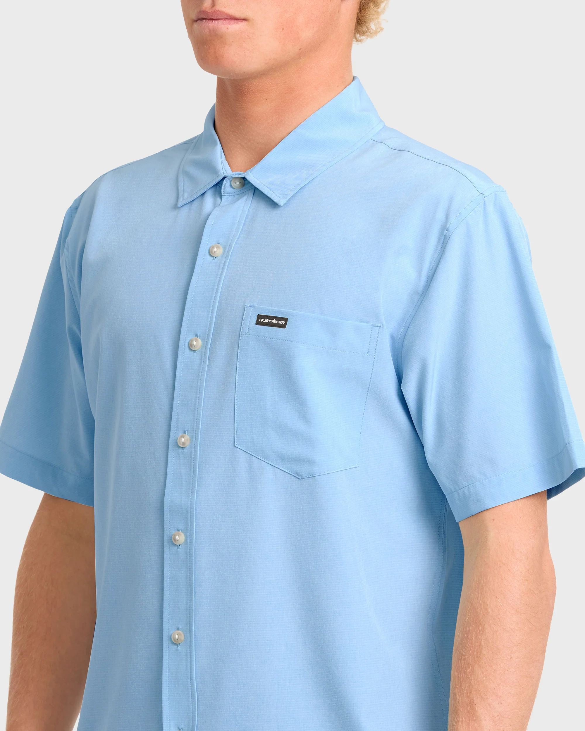 Ridgeport Tech Classic Short Sleeve Woven Shirt - Riviera 5 Ridgeport Tech Classic Short Sleeve Woven Shirt - Riviera