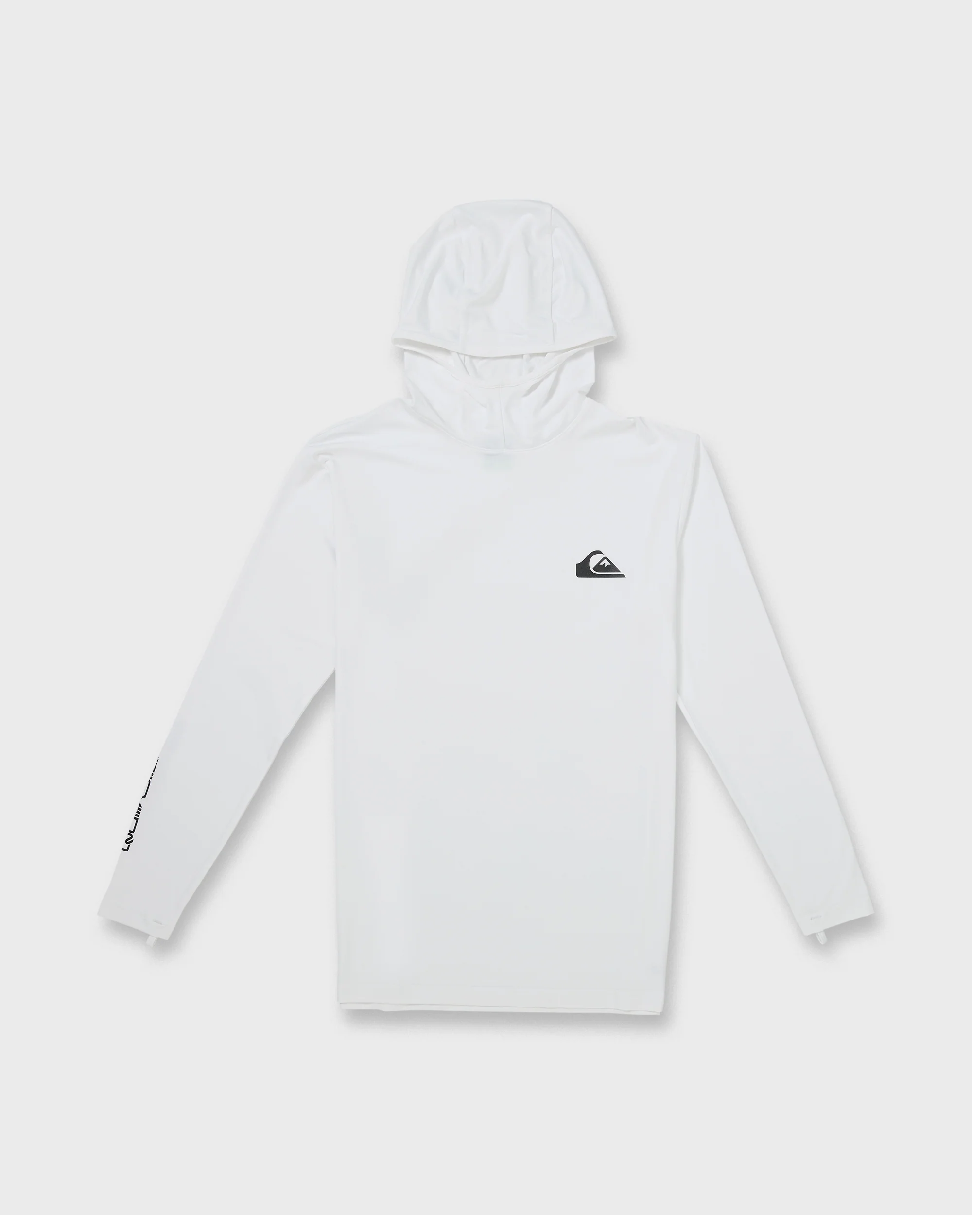 Everyday Hooded UPF 50 Long Sleeve Surf Shirt - White 8 Everyday Hooded UPF 50 Long Sleeve Surf Shirt - White