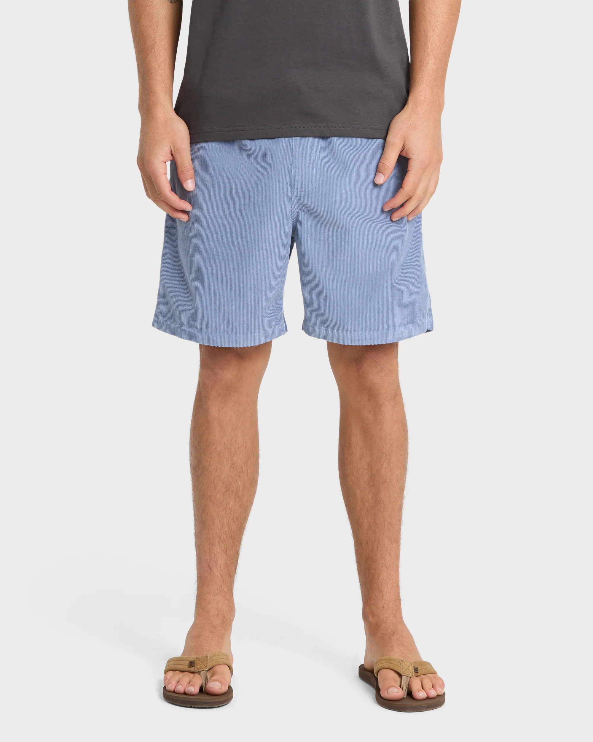 Taxer Cord 18" Elastic Waist Shorts - Infinity