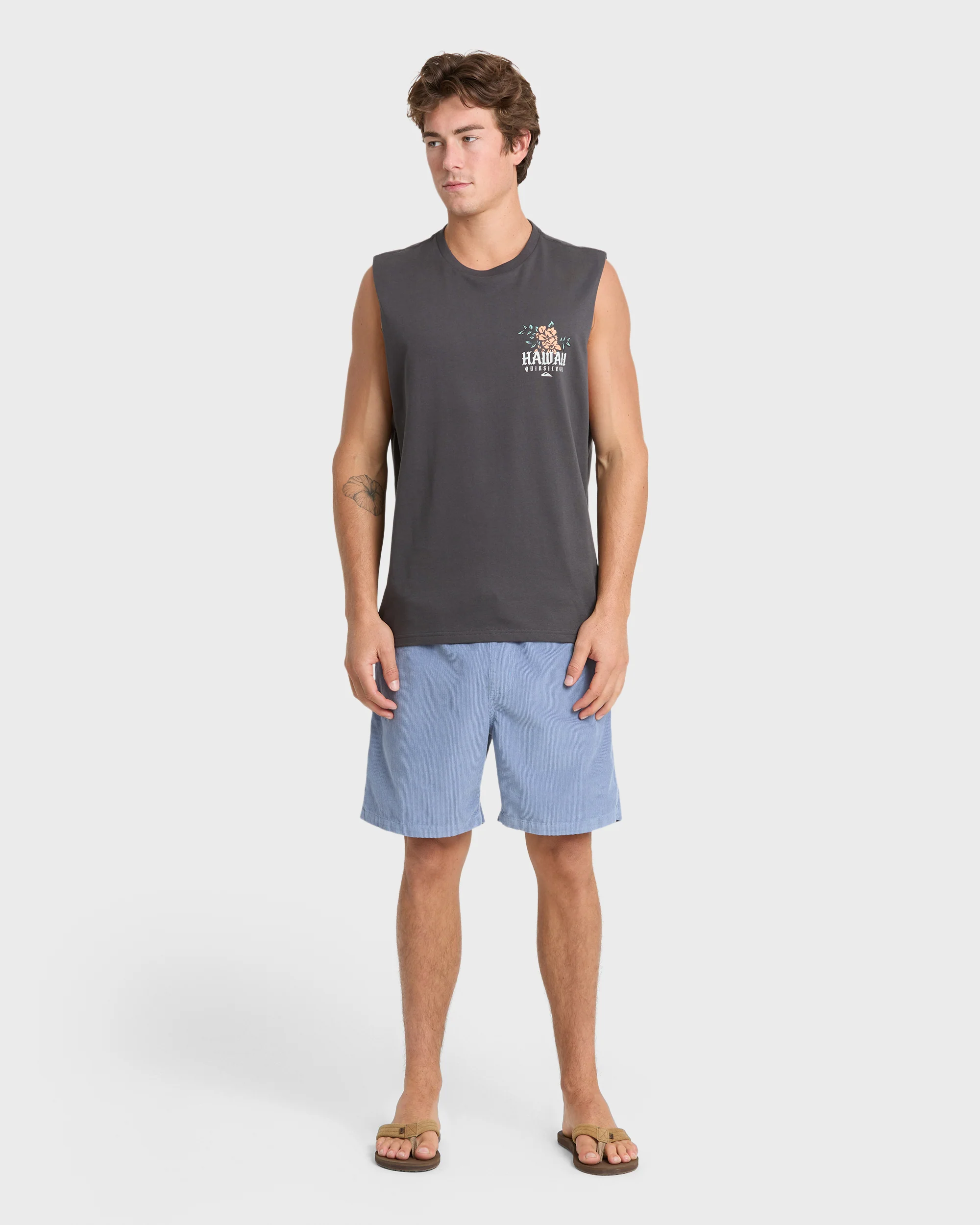 Taxer Cord 18" Elastic Waist Shorts - Infinity 3 Taxer Cord 18" Elastic Waist Shorts - Infinity