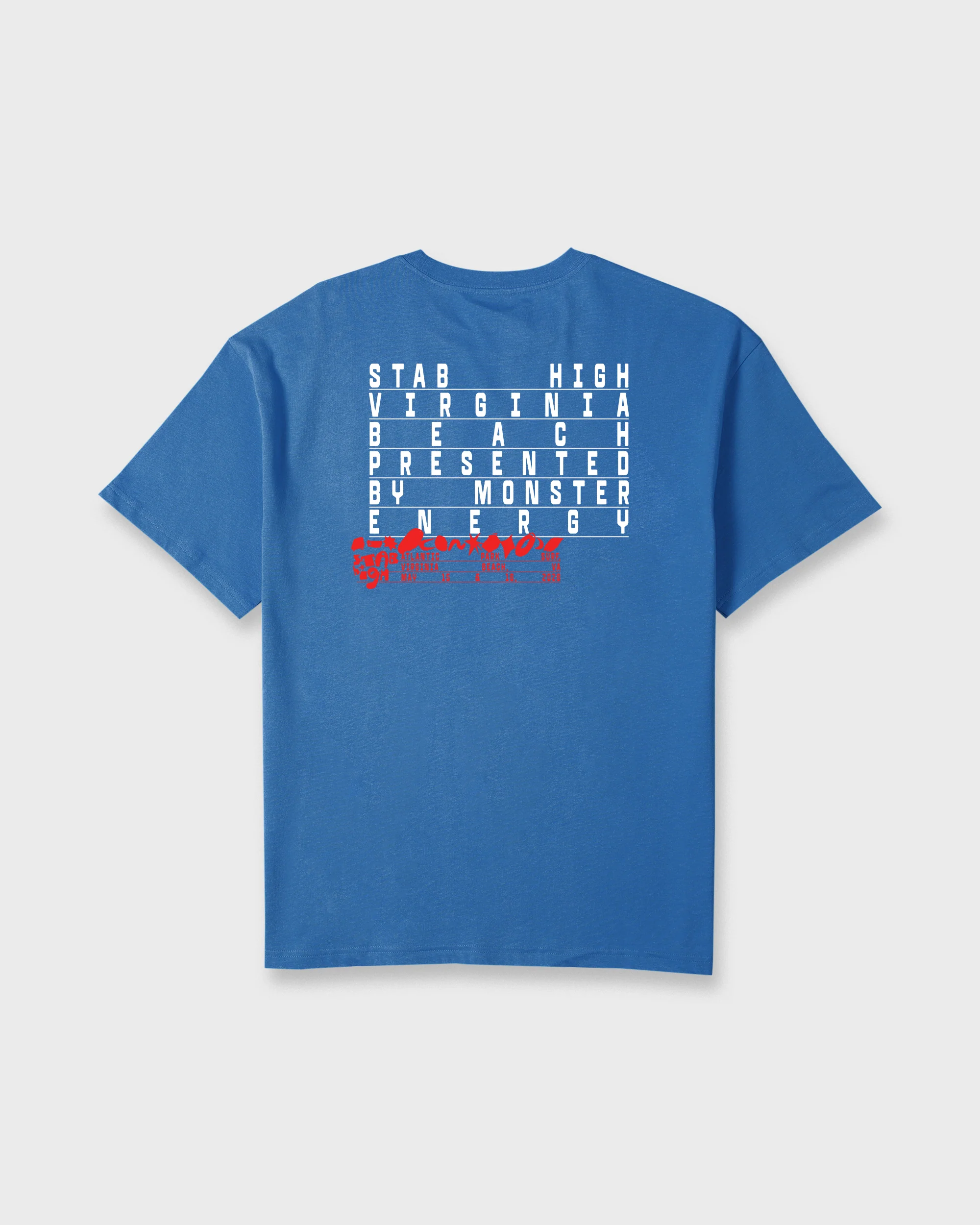 Stab High Virginia Beach Short Sleeve T-Shirt - Royal 2 Stab High Virginia Beach Short Sleeve T-Shirt - Royal