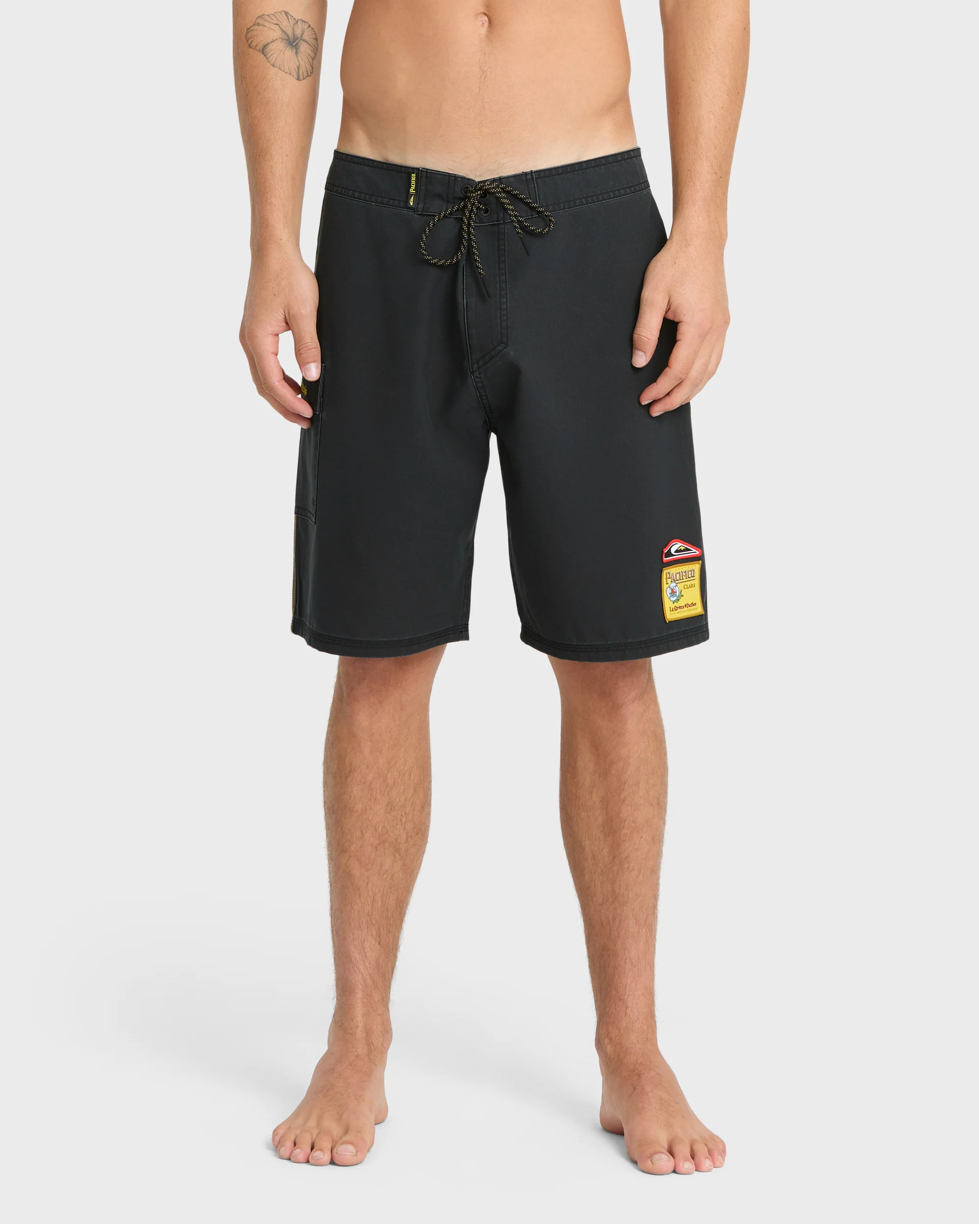 Pacifico Ballena 20" Boardshorts - Black 1 Pacifico Ballena 20" Boardshorts - Black