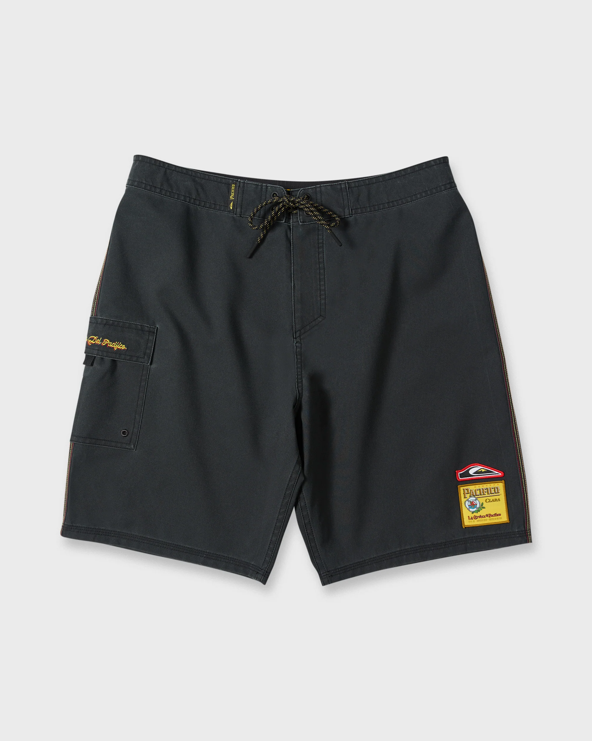 Pacifico Ballena 20" Boardshorts - Black 7 Pacifico Ballena 20" Boardshorts - Black