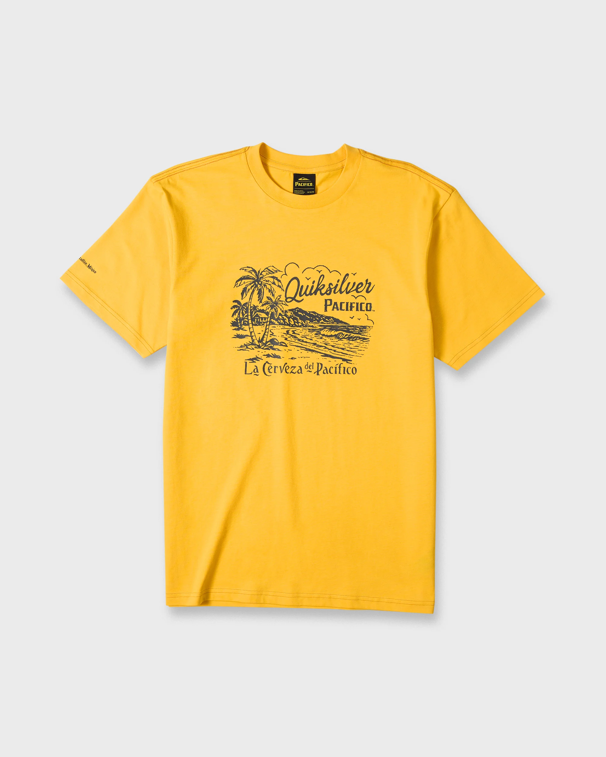 Pacifico Coastal Paradise Short Sleeve Knit T-Shirt - Sunshine 7 Pacifico Coastal Paradise Short Sleeve Knit T-Shirt - Sunshine