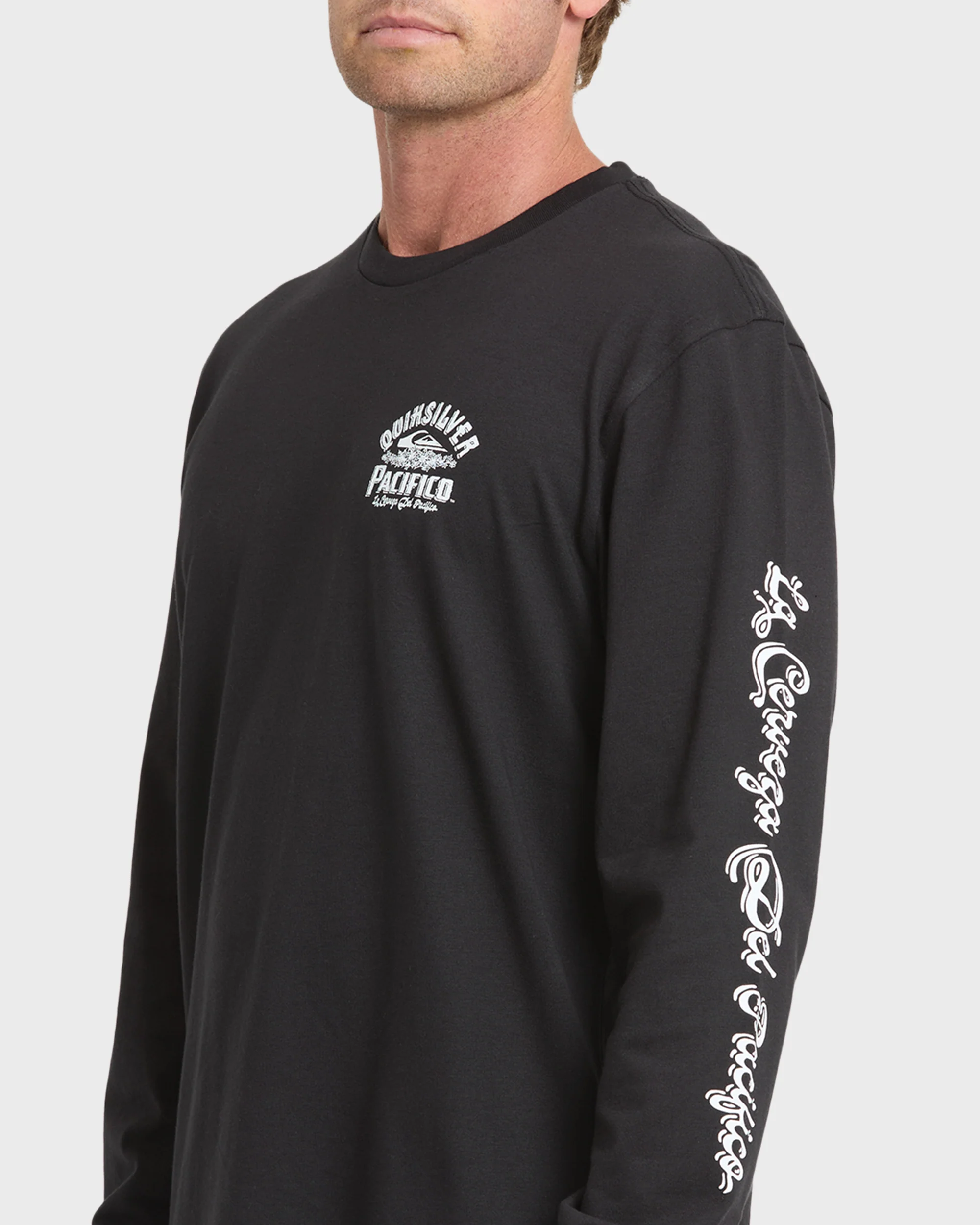 Pacifico Signage Long Sleeve Knit T-Shirt - Black 6 Pacifico Signage Long Sleeve Knit T-Shirt - Black
