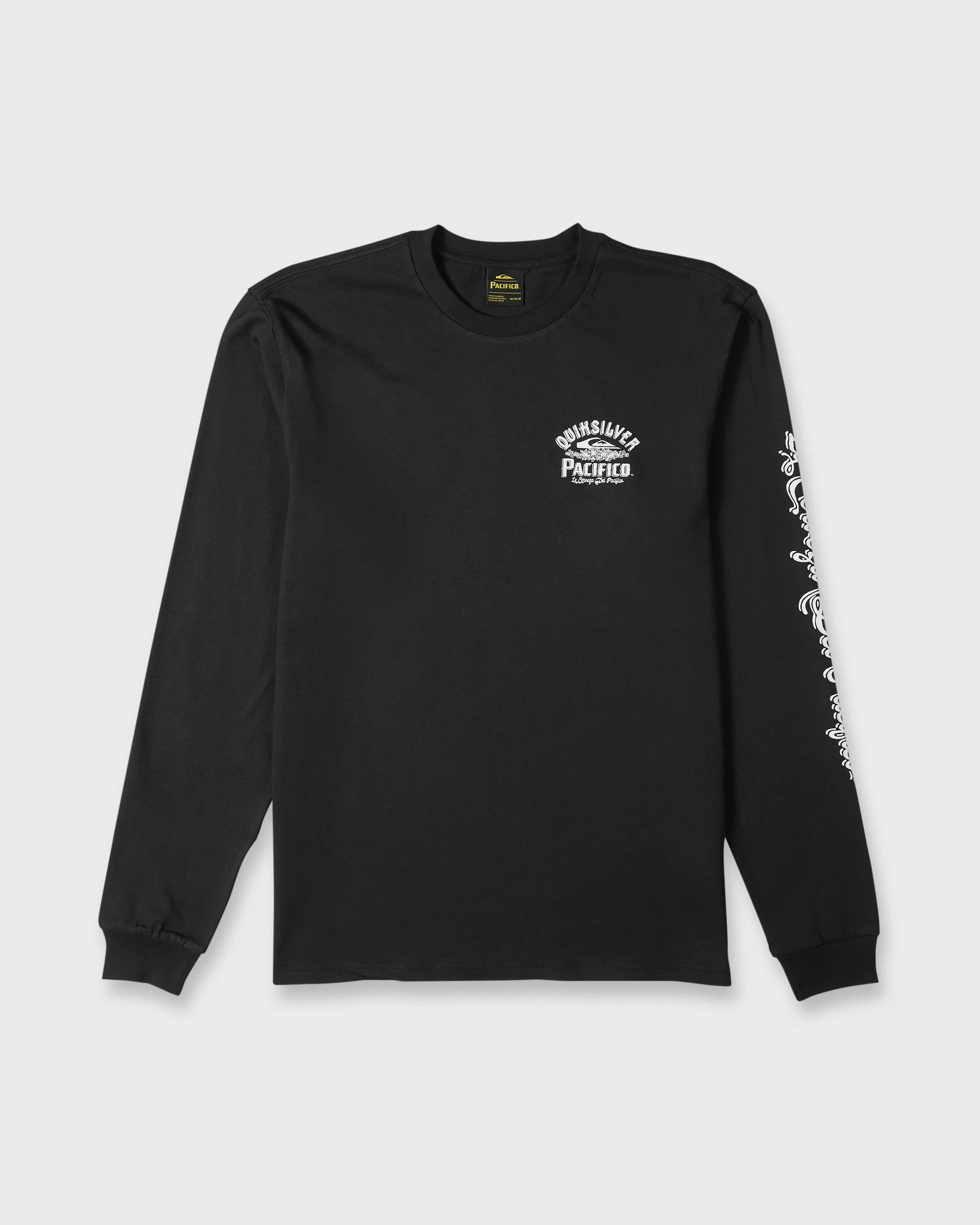 Pacifico Signage Long Sleeve Knit T-Shirt - Black 7 Pacifico Signage Long Sleeve Knit T-Shirt - Black