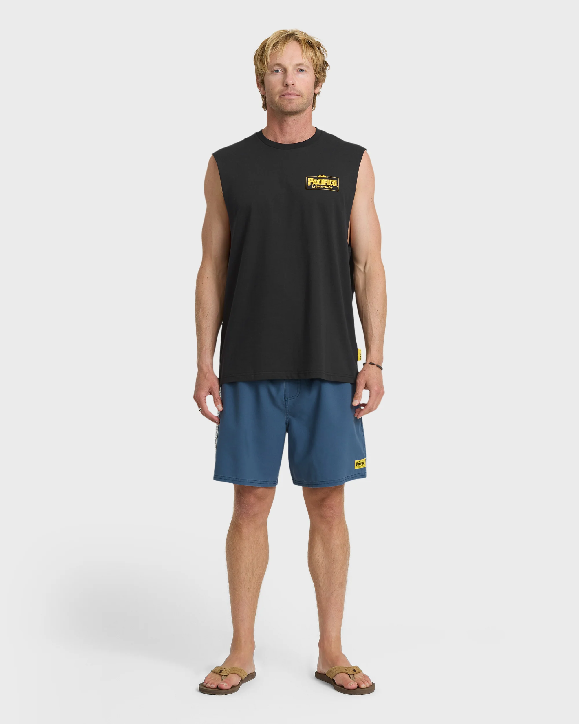 Pacifico Sayulita Cruising Tank Top - Black 3 Pacifico Sayulita Cruising Tank Top - Black