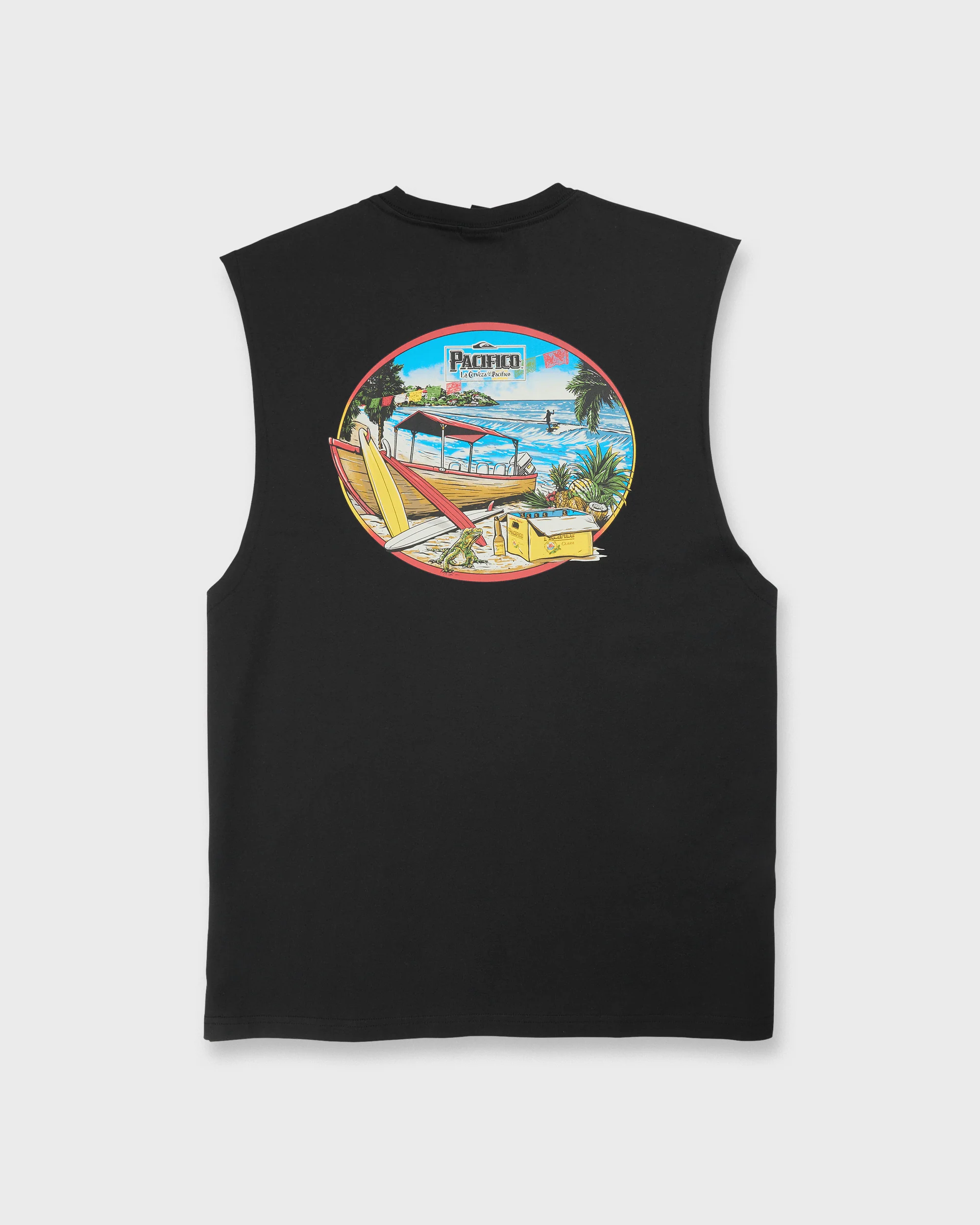 Pacifico Sayulita Cruising Tank Top - Black 7 Pacifico Sayulita Cruising Tank Top - Black