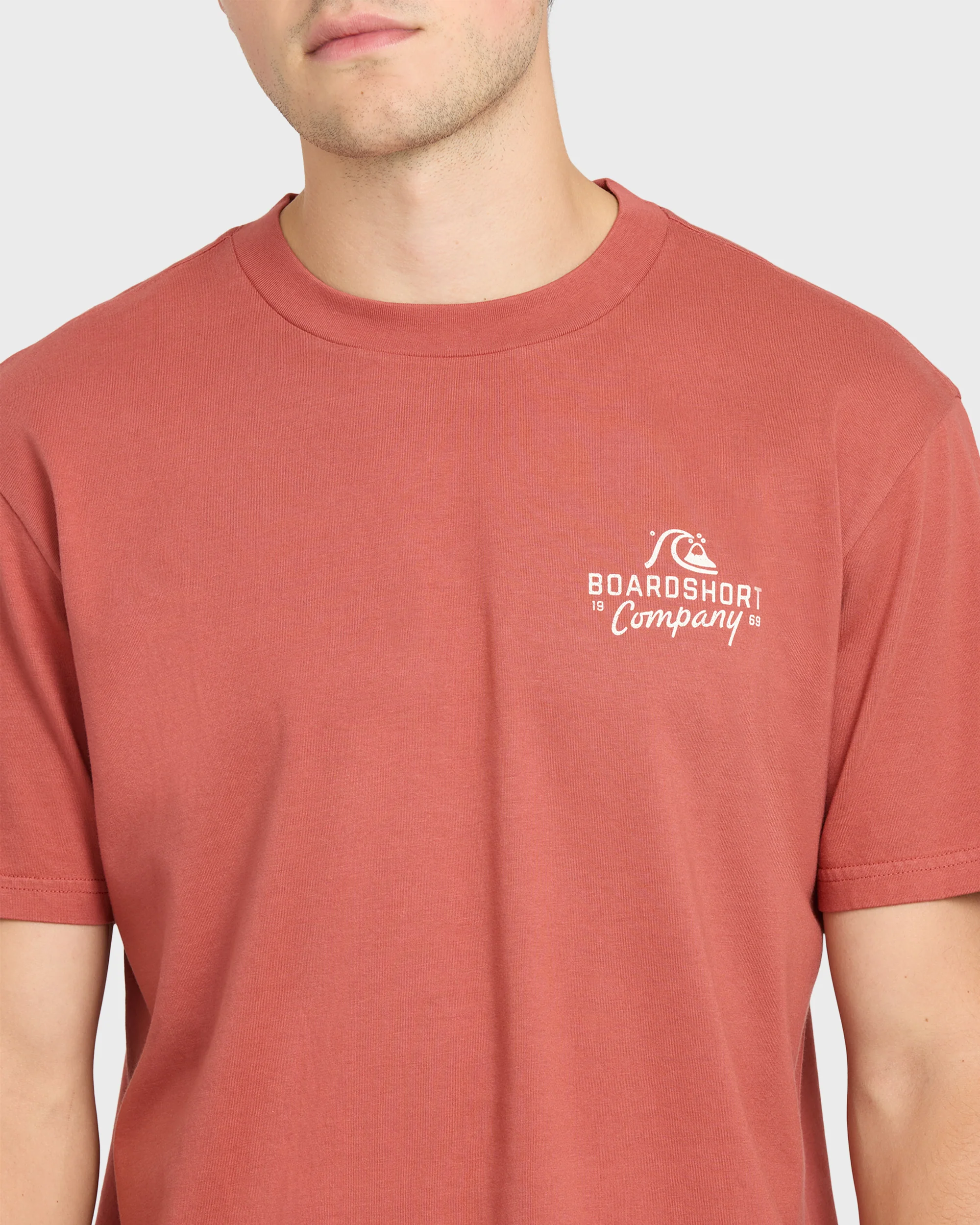 Factory Label Pigment Dye Short Sleeve Cotton T-Shirt - Bossa Nova 5 Factory Label Pigment Dye Short Sleeve Cotton T-Shirt - Bossa Nova