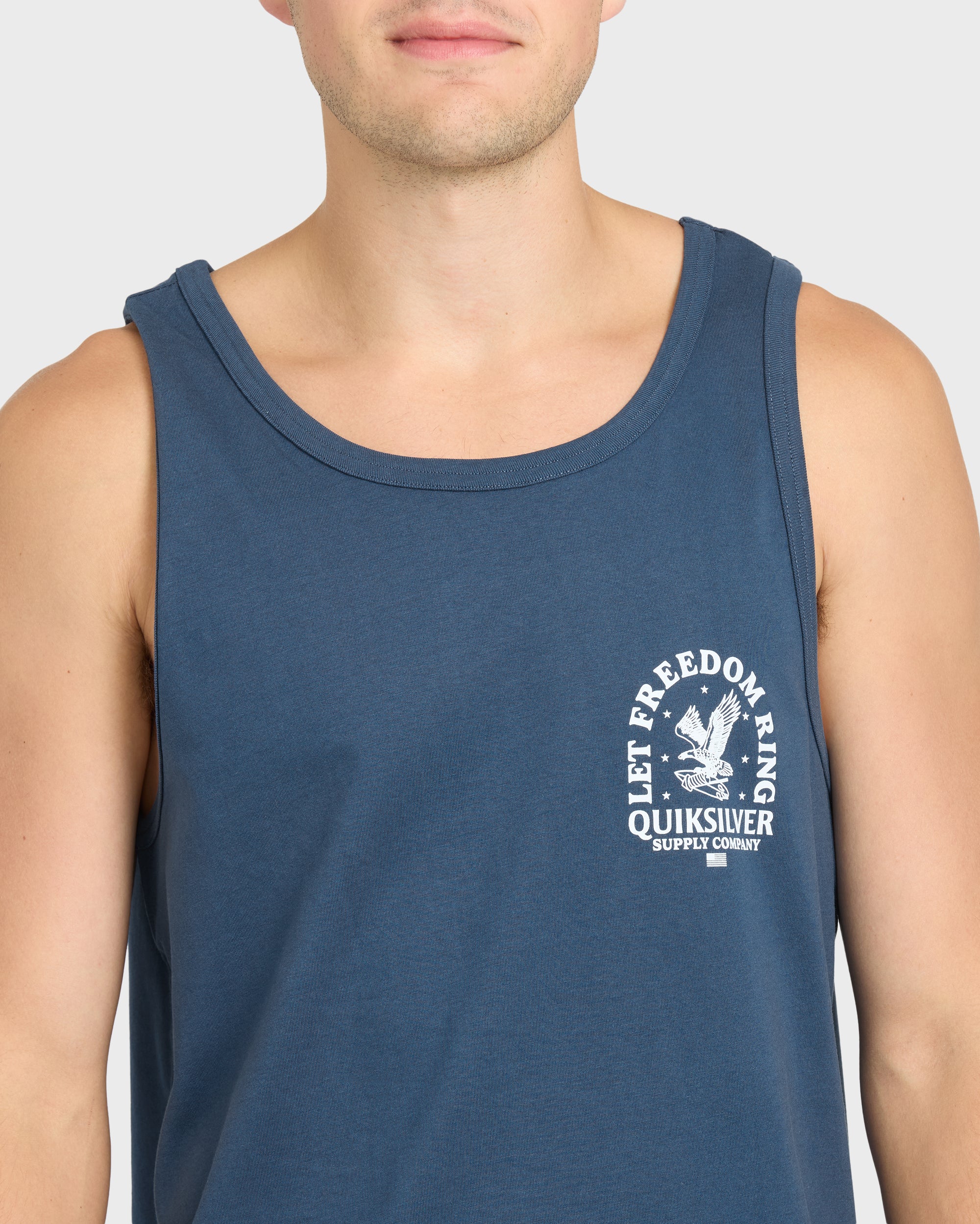 Freedom Ring Tank Top - Dark Denim 5 Freedom Ring Tank Top - Dark Denim