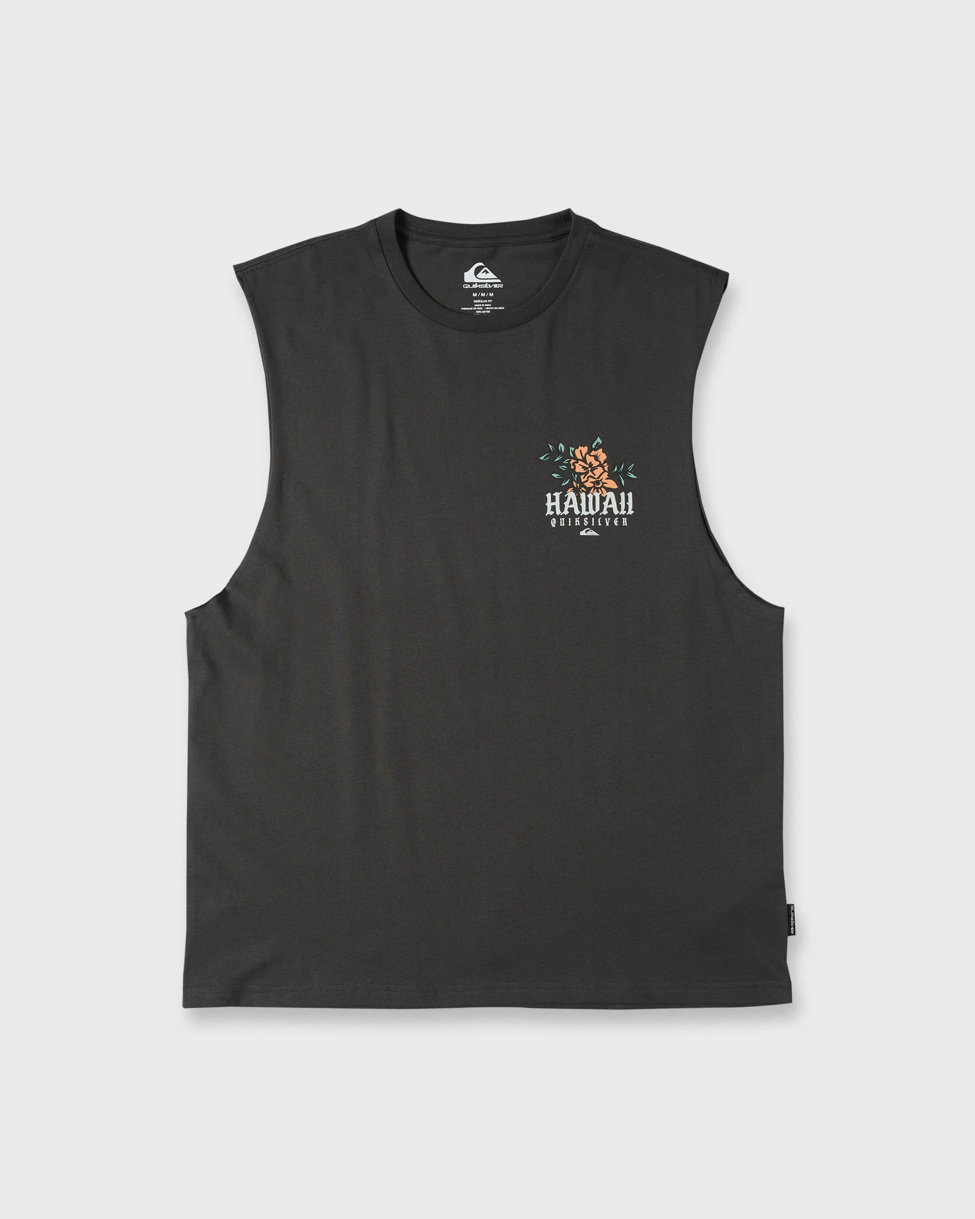 Hawaii Da Rooster Sleeveless Knit T-Shirt - Phantom 5 Hawaii Da Rooster Sleeveless Knit T-Shirt - Phantom