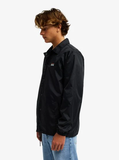 One Piece Coach Water-Repellent Jacket - Black 2 One Piece Coach Water-Repellent Jacket - Black