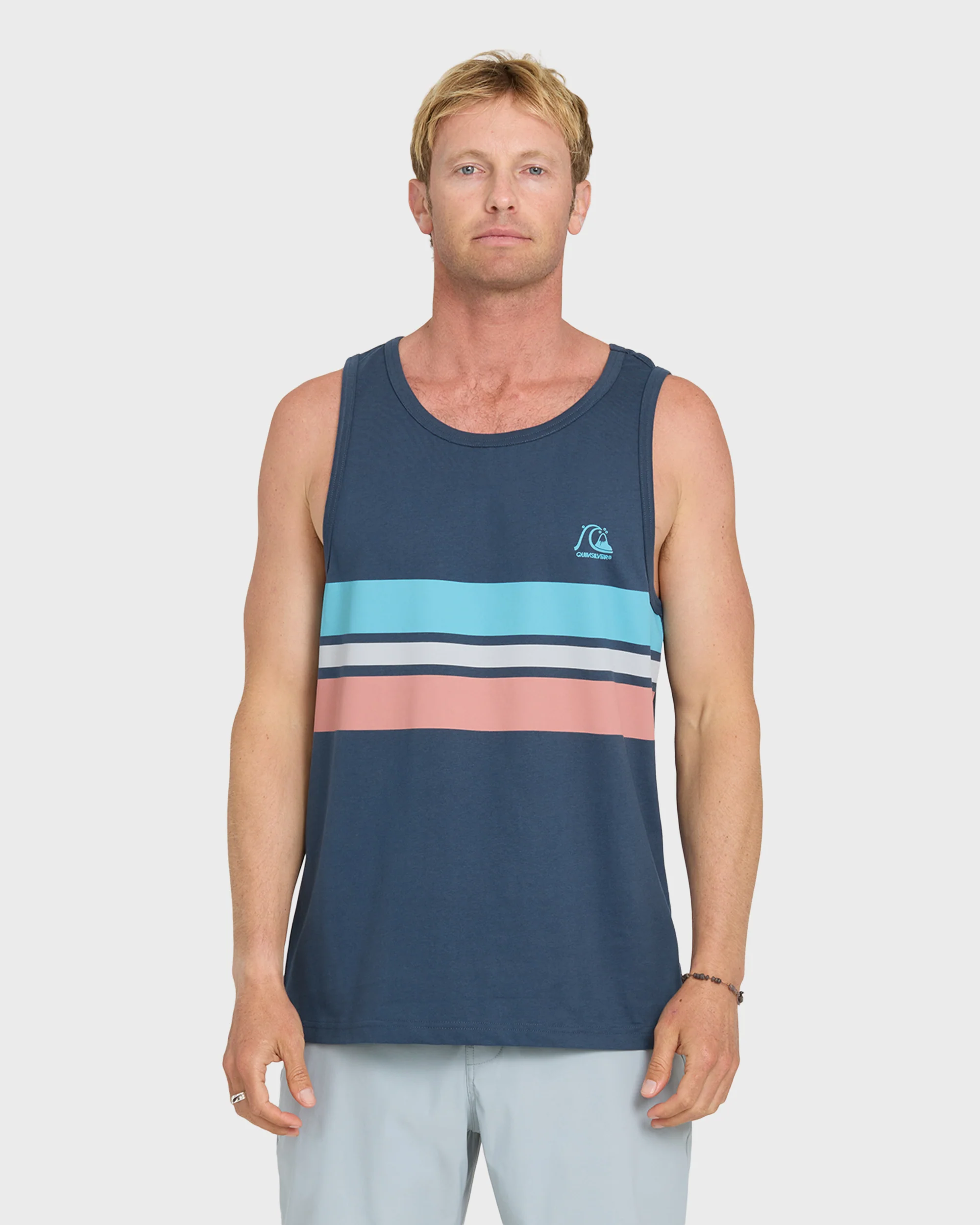 Original Stripe Tank Top - Dark Denim 1 Original Stripe Tank Top - Dark Denim