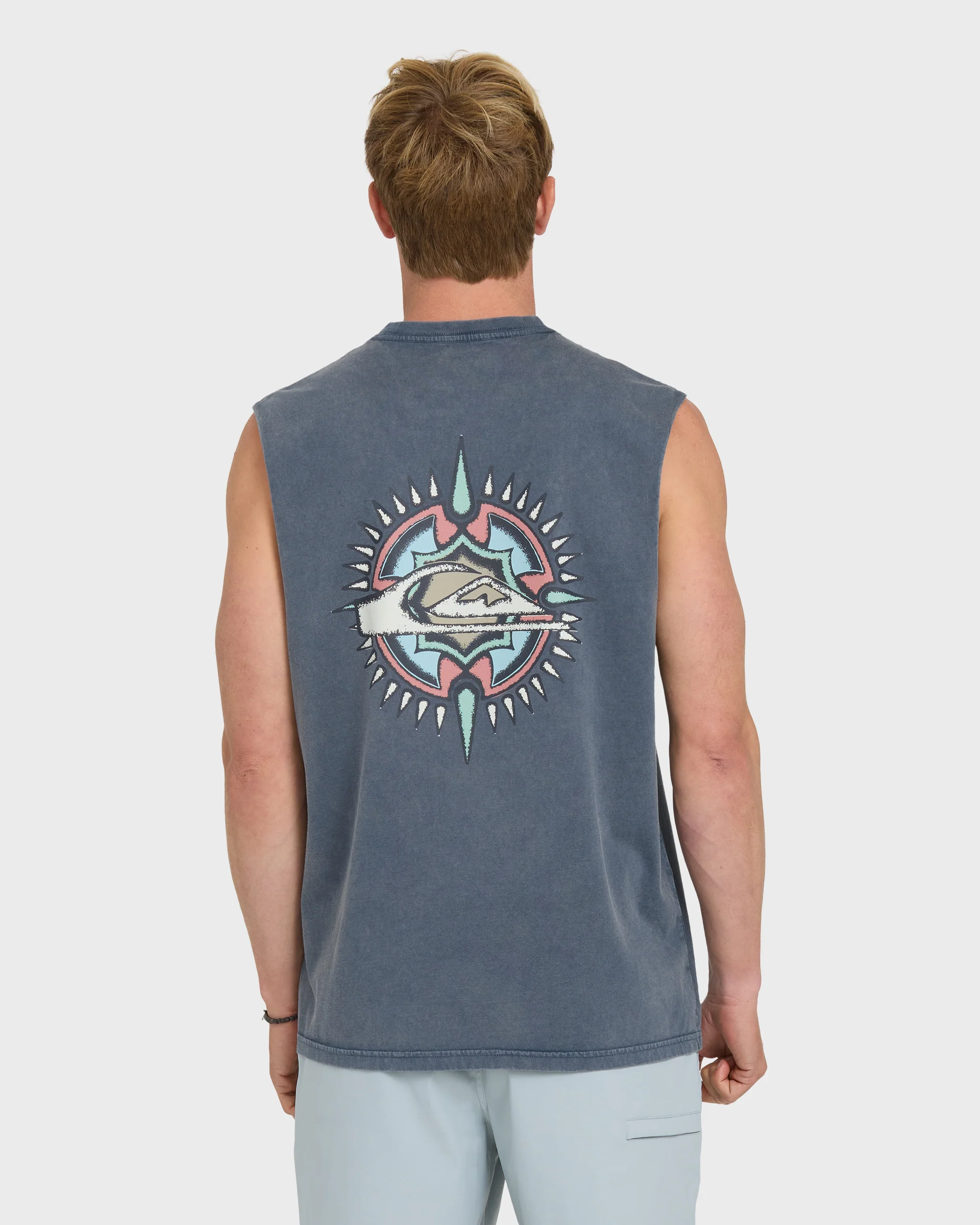 Shooting Stars Tank Top - Dark Denim 2 Shooting Stars Tank Top - Dark Denim