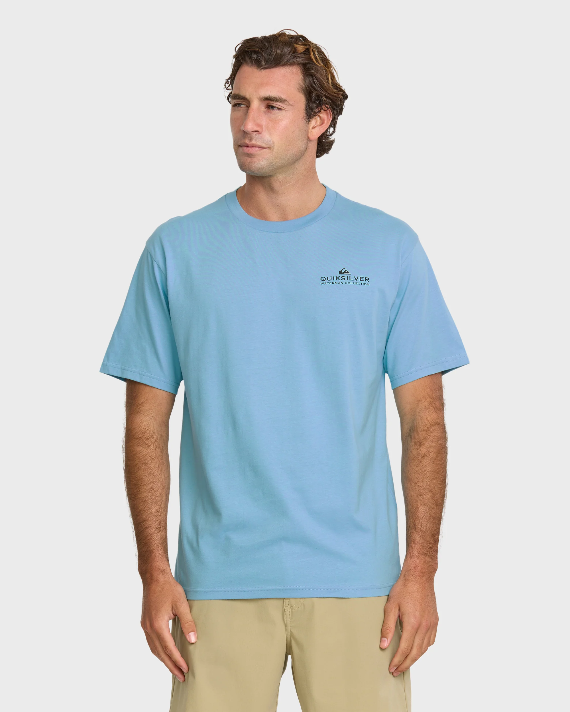 Waterman Fishing Trip Classic T-shirt - Cali Blue 1 Waterman Fishing Trip Classic T-shirt - Cali Blue